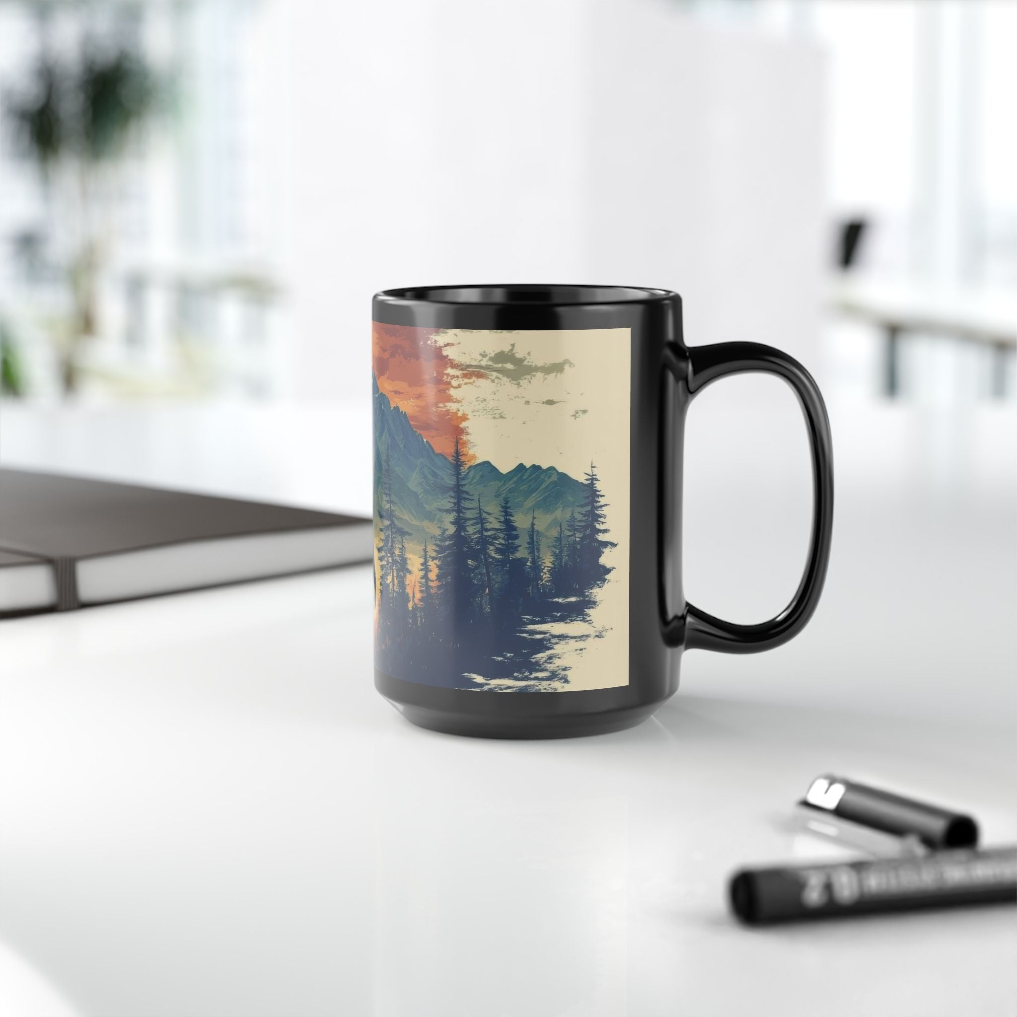 Bigfoot, Sasquatch, Bigfoot gifts, Bigfoot cup, Bigfoot mug, Coffee Mugs, 15oz