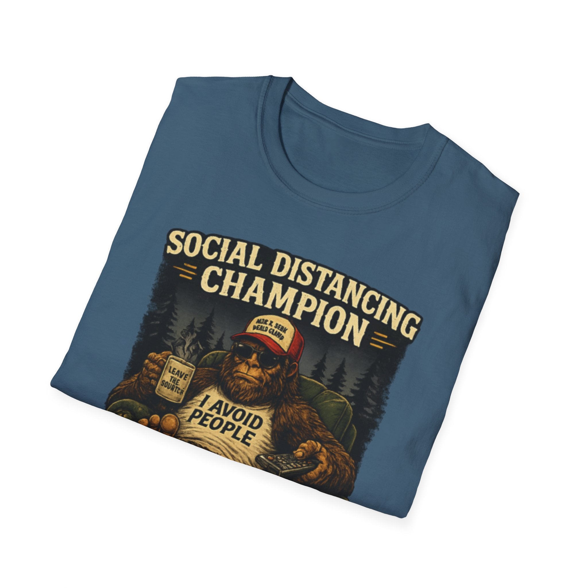 Bigfoot, I Avoid People, Not Antisocial — Just Squatchy T-Shirt