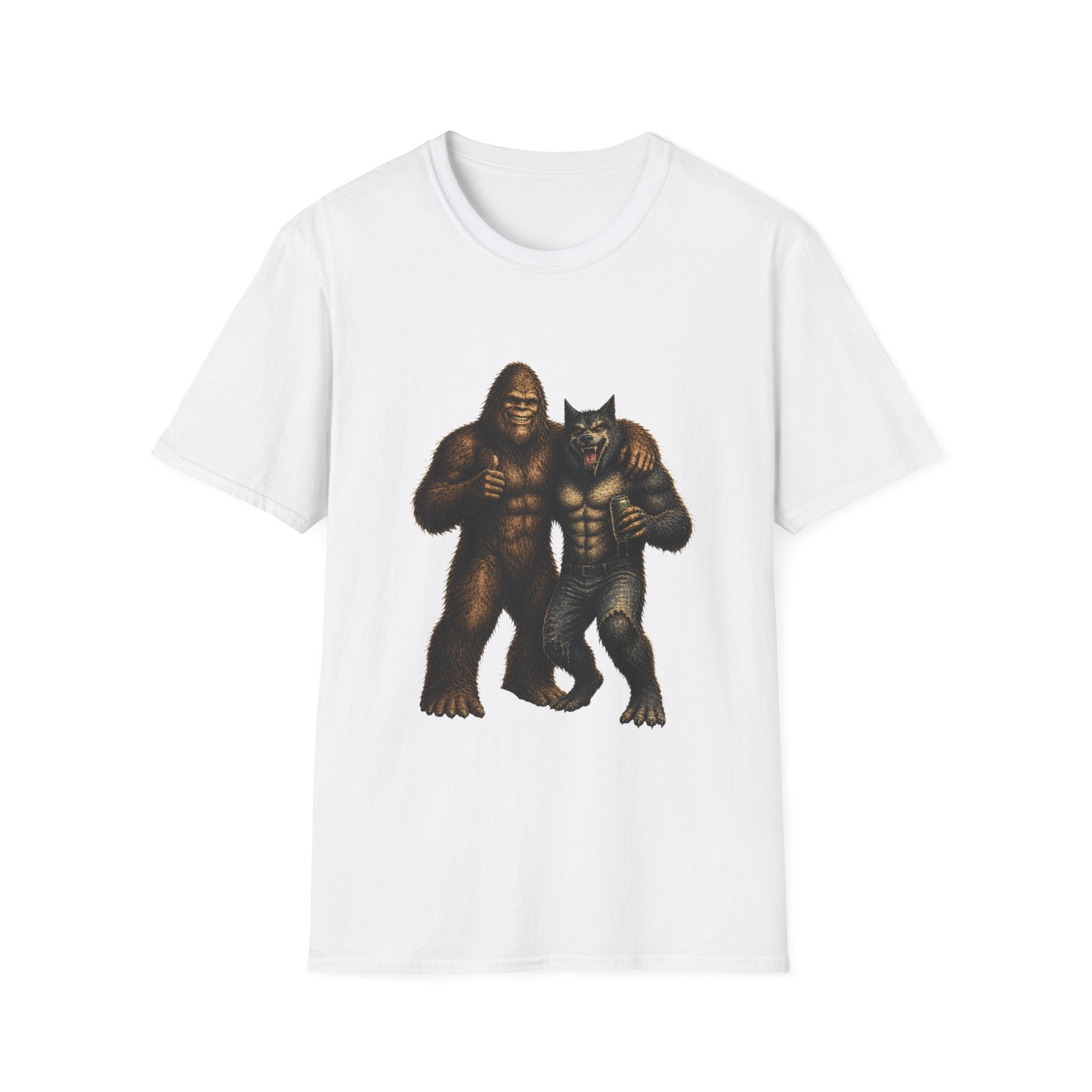 Bigfoot & Dogman Best Buds T-Shirt