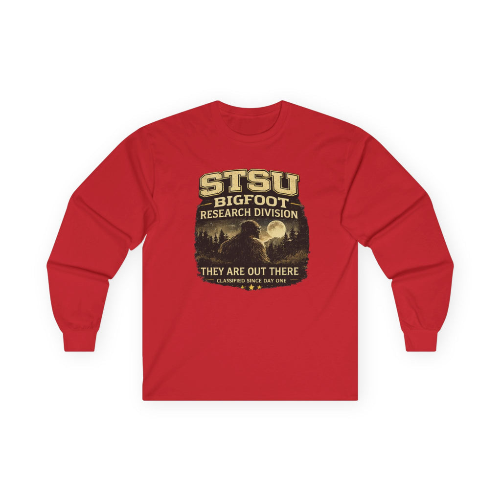 Squatchitis Top Secret University Research Dept. Long Sleeve Tee