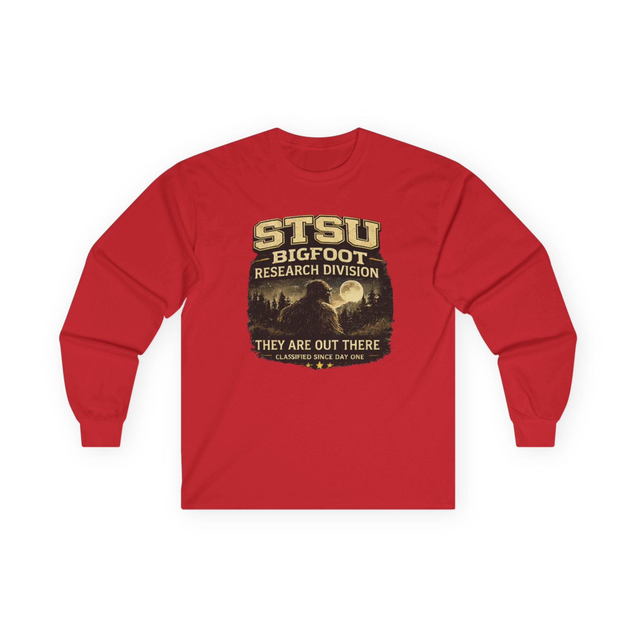 Squatchitis Top Secret University Research Dept. Long Sleeve Tee