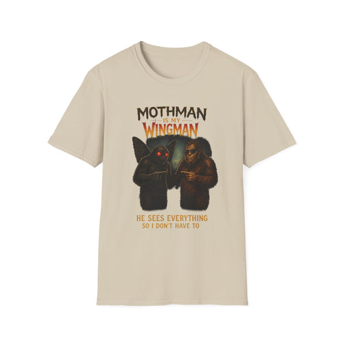 Bigfoot & Mothman Tee — Cryptid Duo Graphic T-Shirt