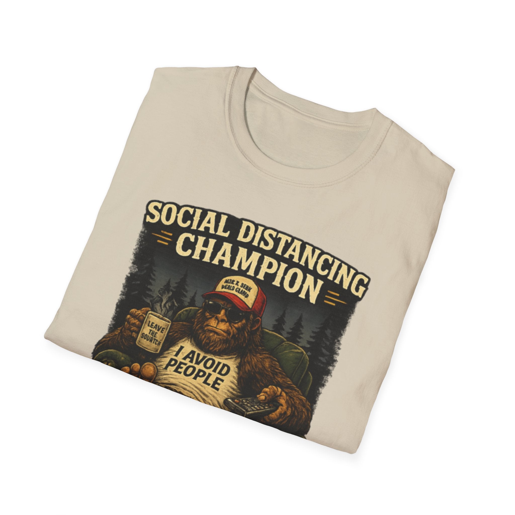 Bigfoot, I Avoid People, Not Antisocial — Just Squatchy T-Shirt
