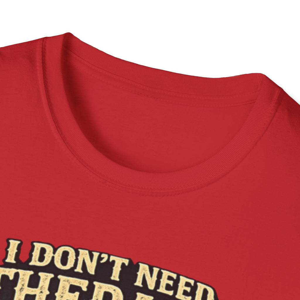 Bigfoot Camping T-Shirt — "I Don't Need Therapy, I Just Need to Go Camping"