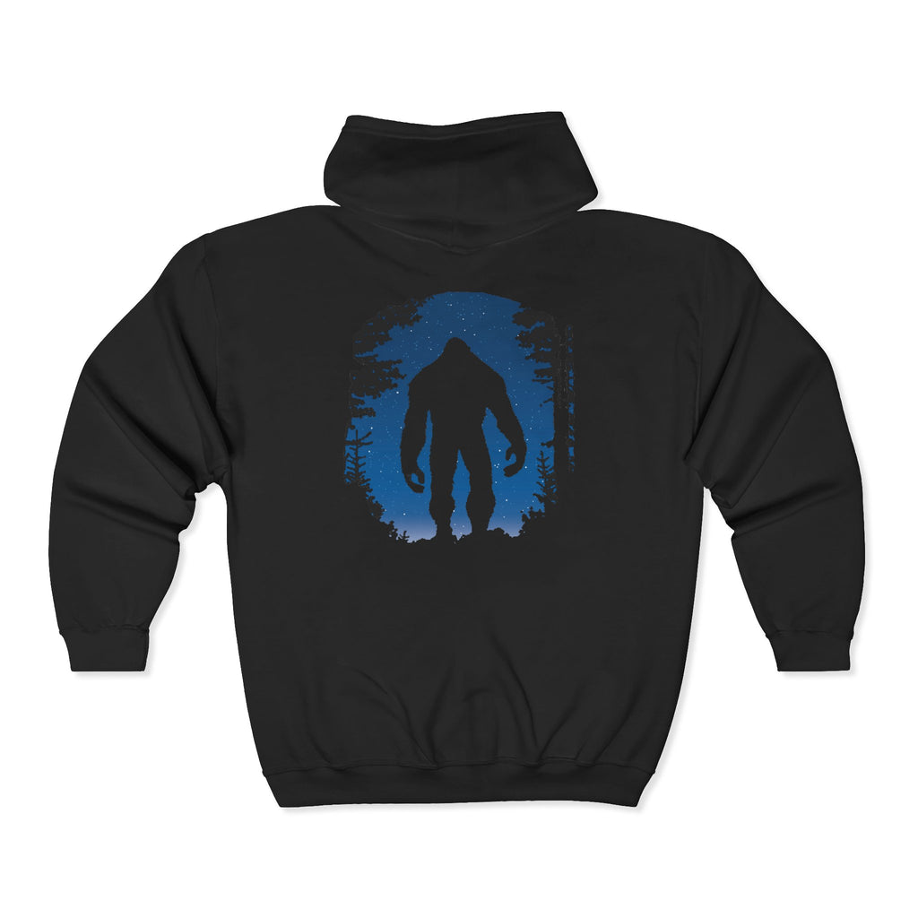 Bigfoot evening - Heavy Blend™ Full Zip Hooded Sweatshirt