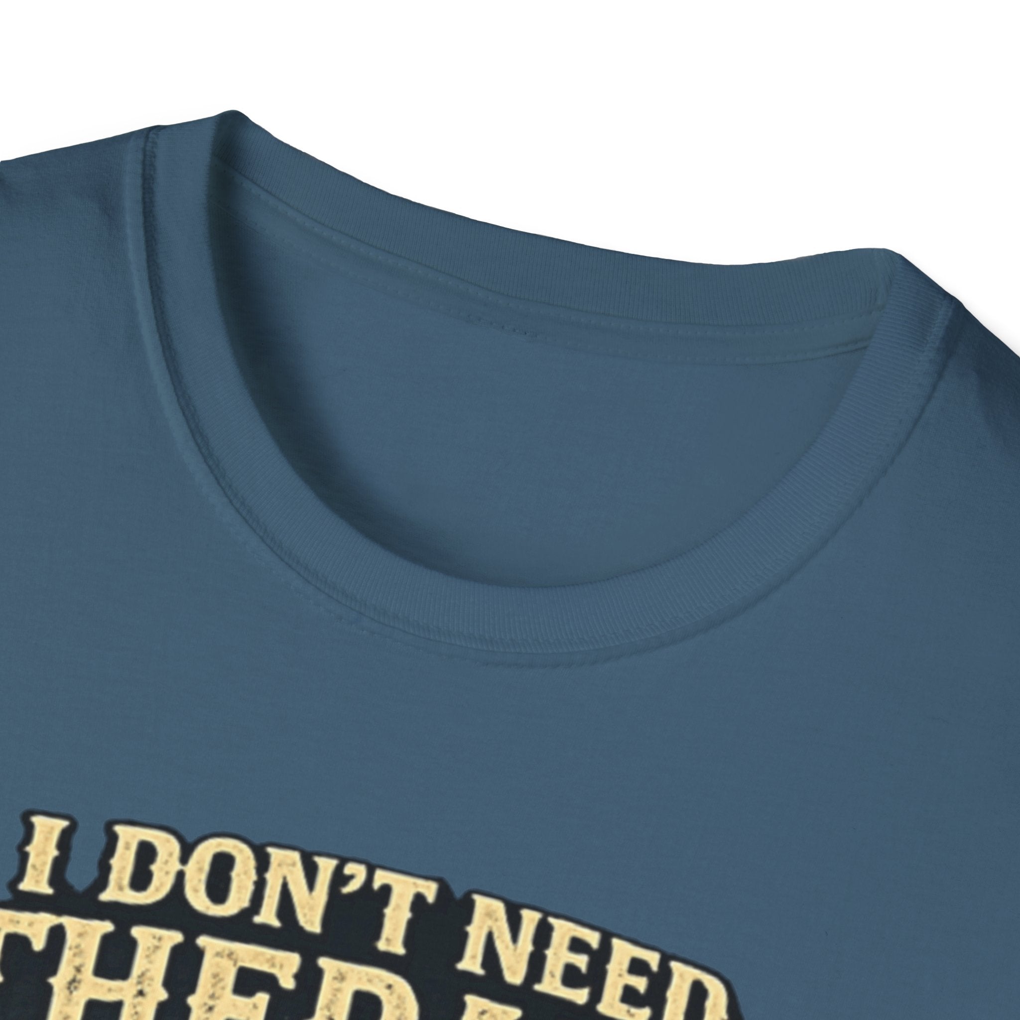 Bigfoot Camping T-Shirt — "I Don't Need Therapy, I Just Need to Go Camping"