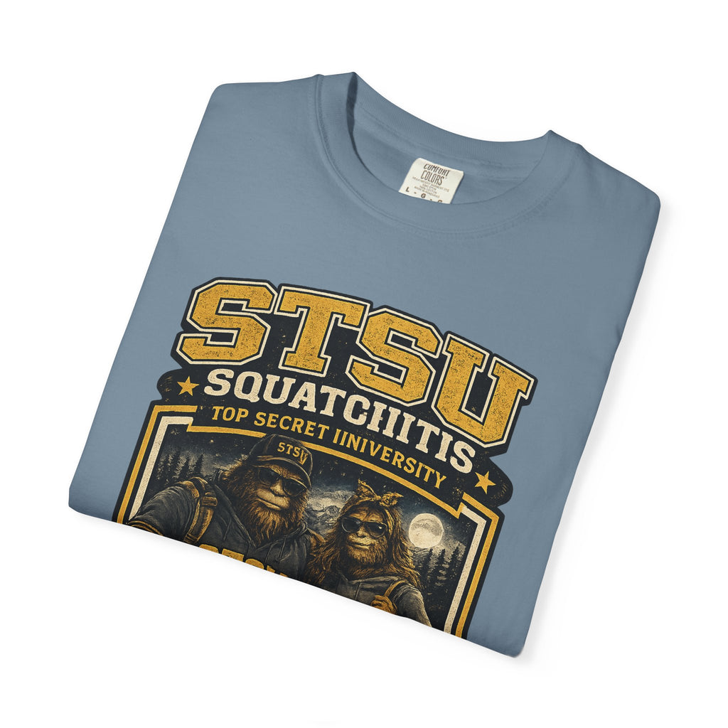 Bigfoot Sasquatch University family Shirt | Squatchitis Top Secret College Tee