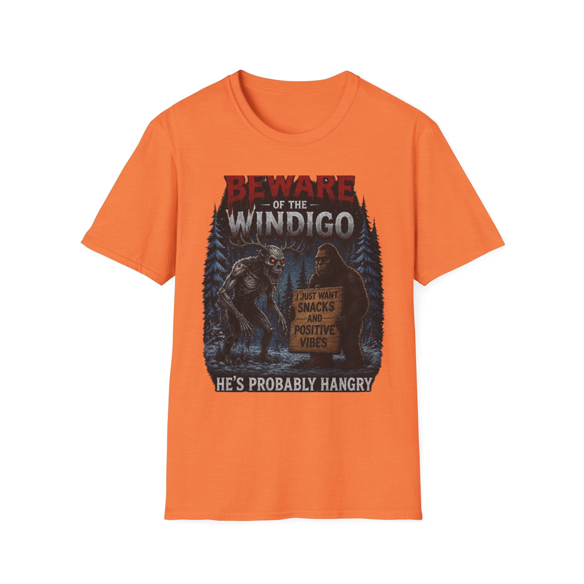 Beware of the Windigo He's Probably Hangry T-Shirt