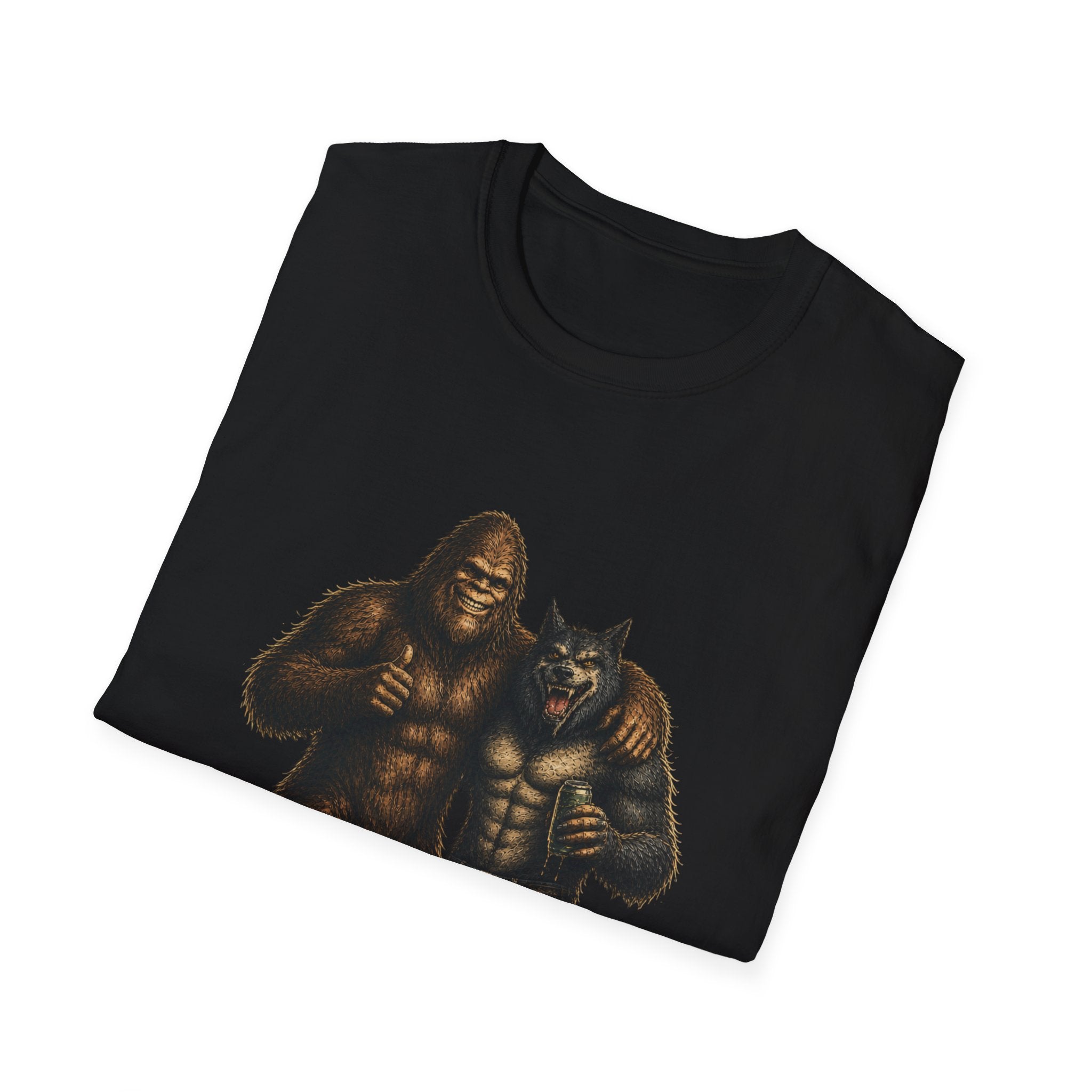 Bigfoot & Dogman Best Buds T-Shirt