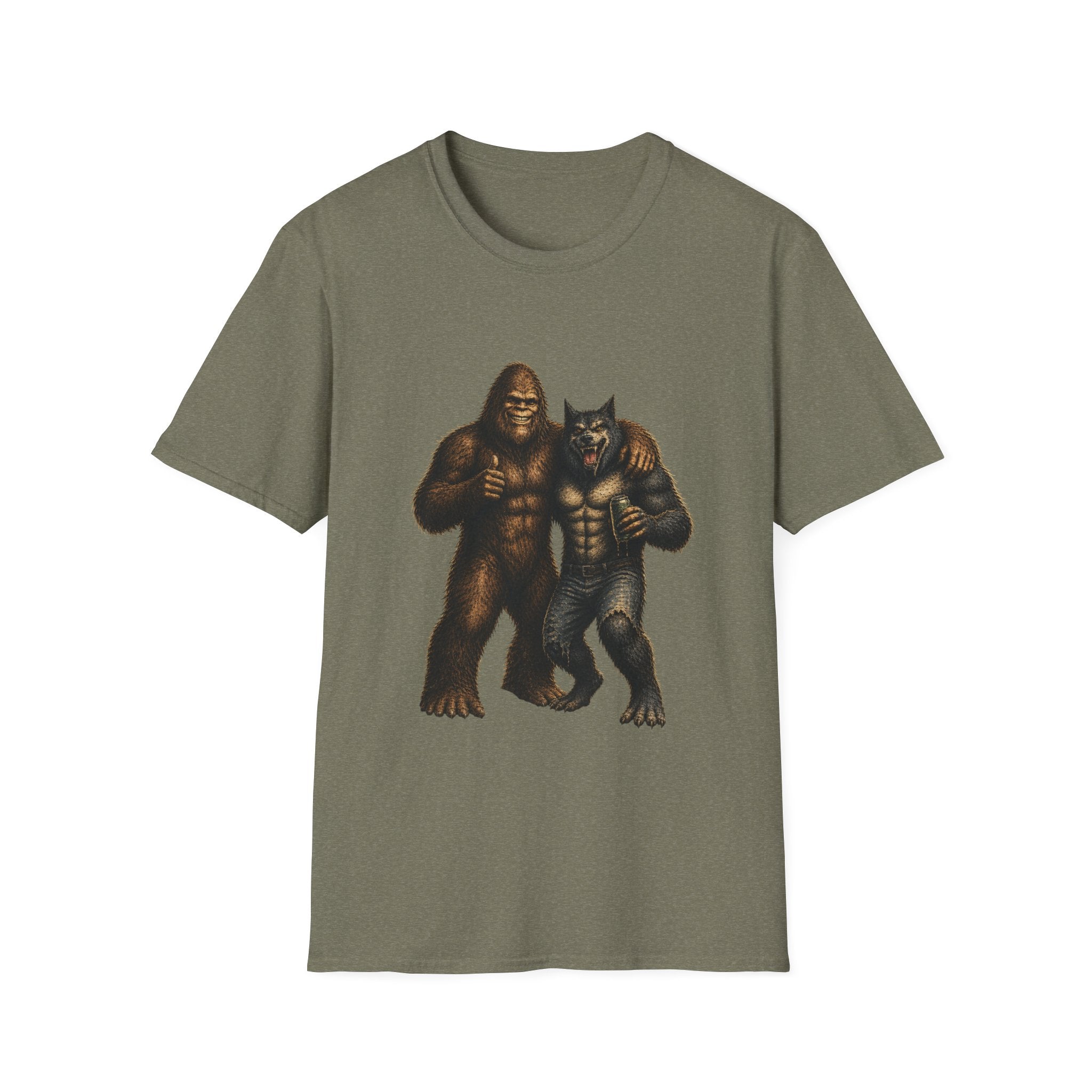 Bigfoot & Dogman Best Buds T-Shirt