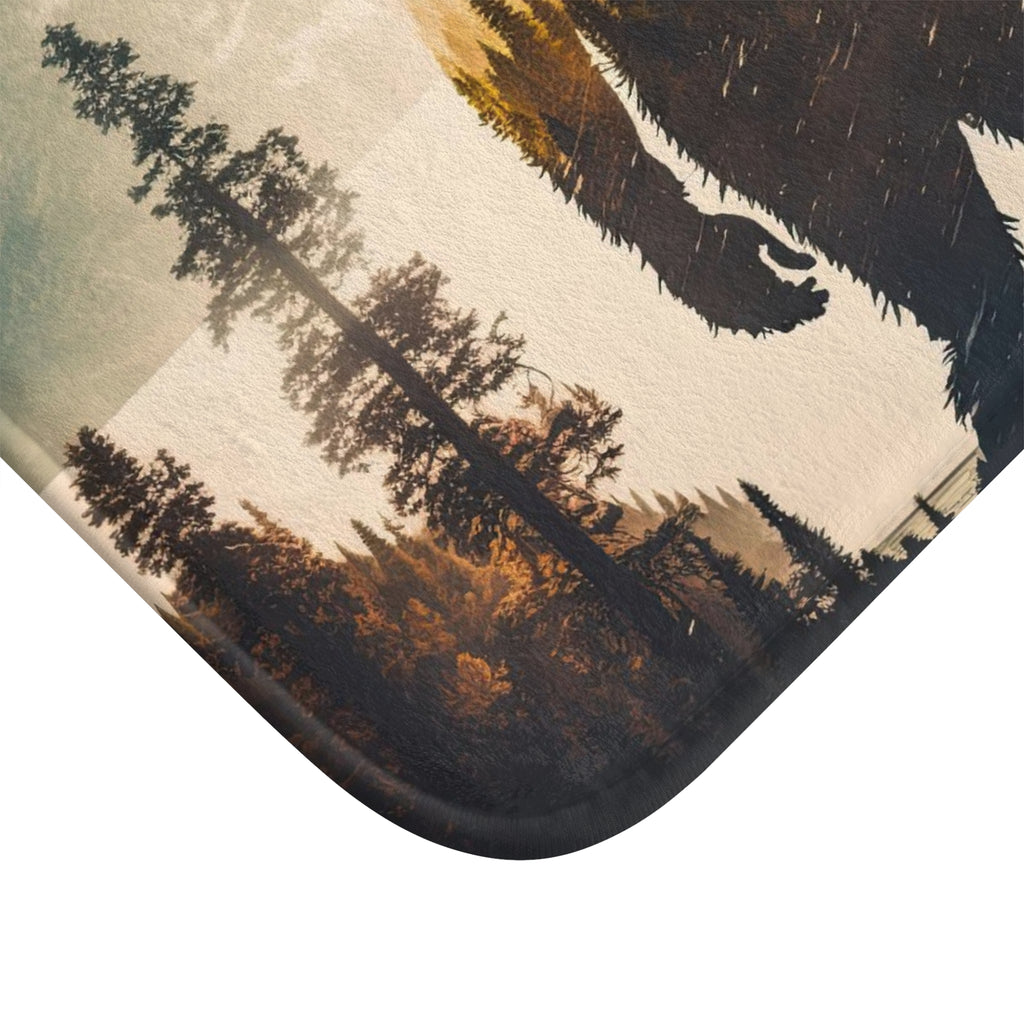 Bigfoot, Sasquatch, Bigfoot gifts, Bath Mat