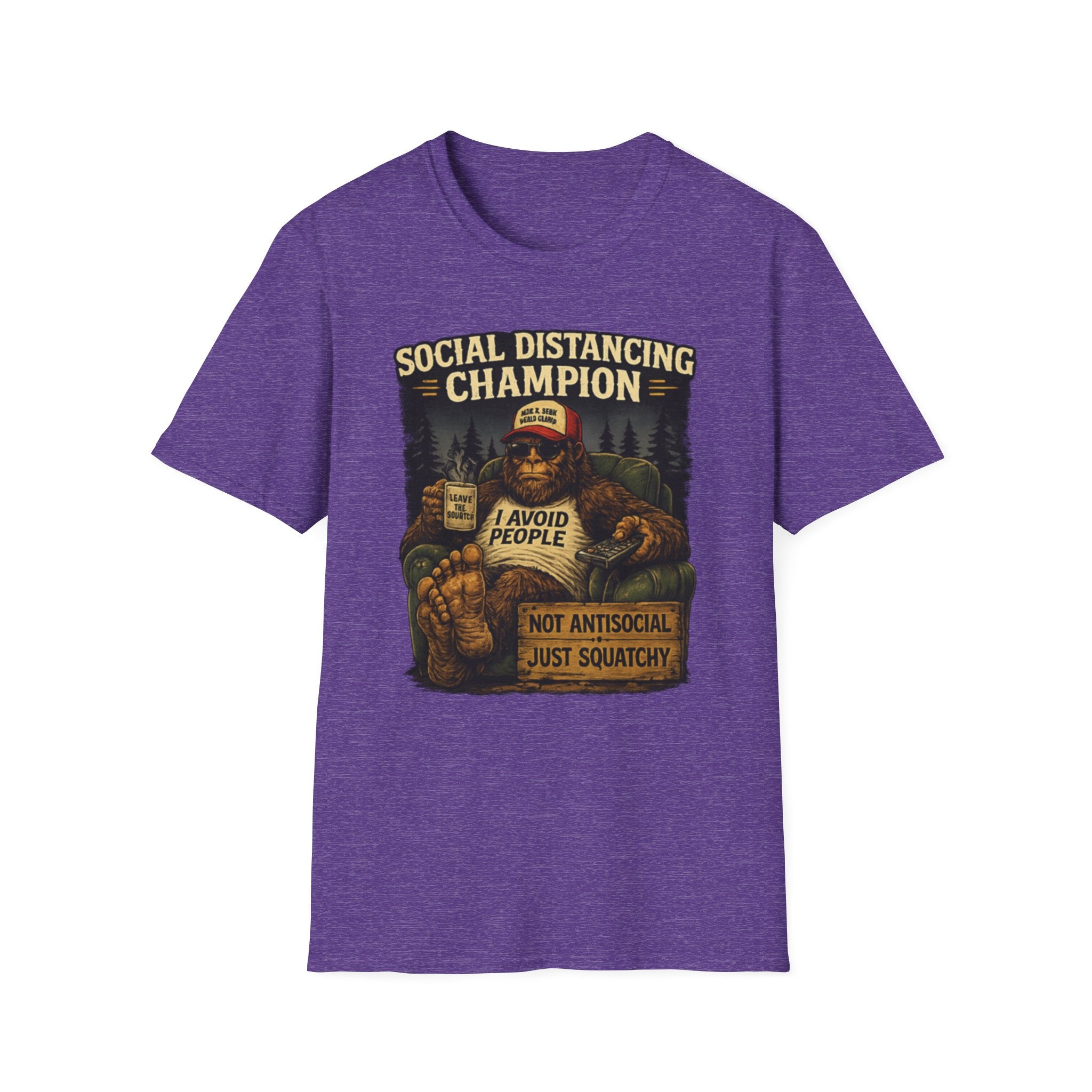 Bigfoot, I Avoid People, Not Antisocial — Just Squatchy T-Shirt