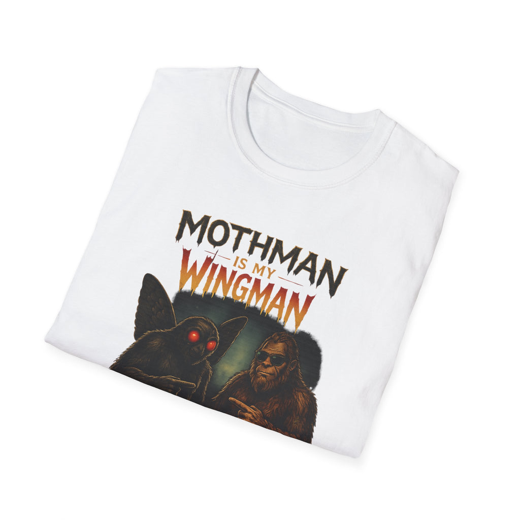 Bigfoot & Mothman Tee — Cryptid Duo Graphic T-Shirt