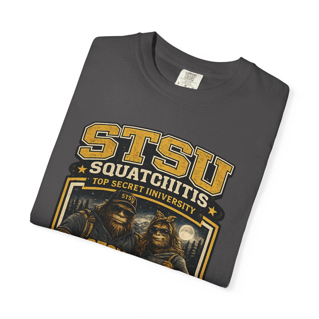 Bigfoot Sasquatch University family Shirt | Squatchitis Top Secret College Tee