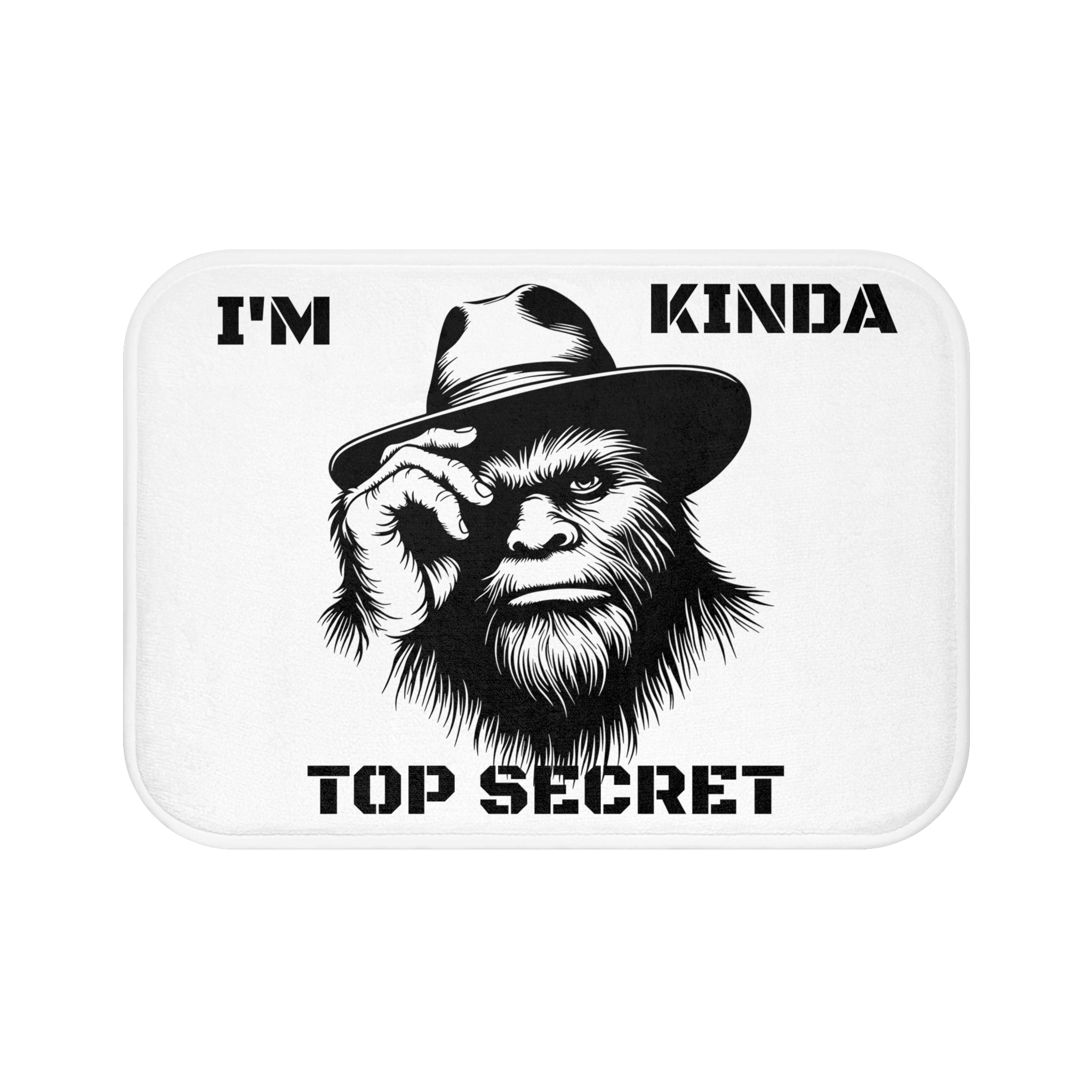 Top Secret Bigfoot Bath Mat