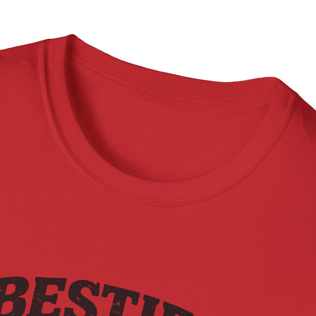 Bigfoot and Bear Besties T-Shirt | Funny Sasquatch Bear Friendship