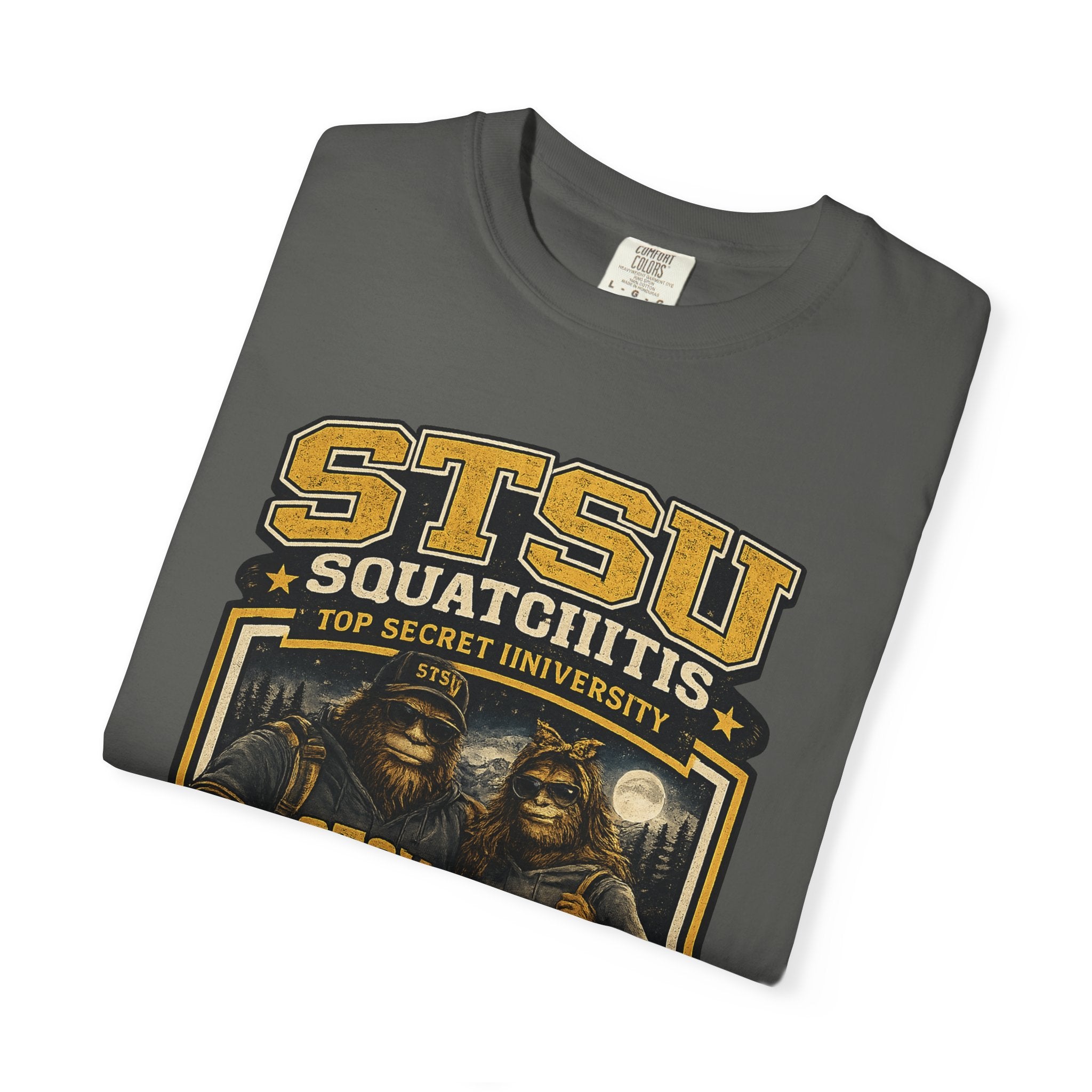 Bigfoot Sasquatch University family Shirt | Squatchitis Top Secret College Tee