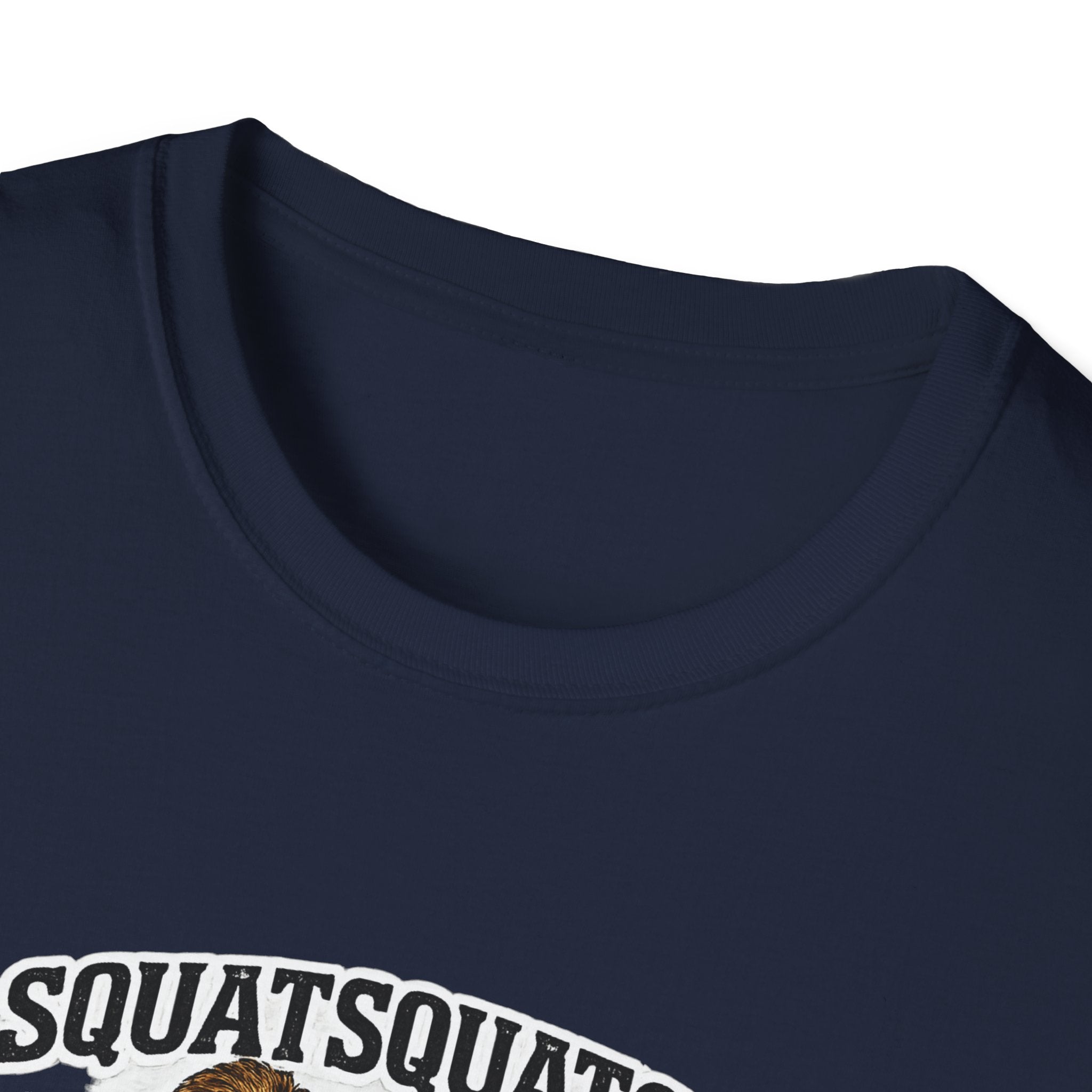 Bigfoot Leg Day T-Shirt — "Squat Squatch" Gym Humor with Beer Buddy