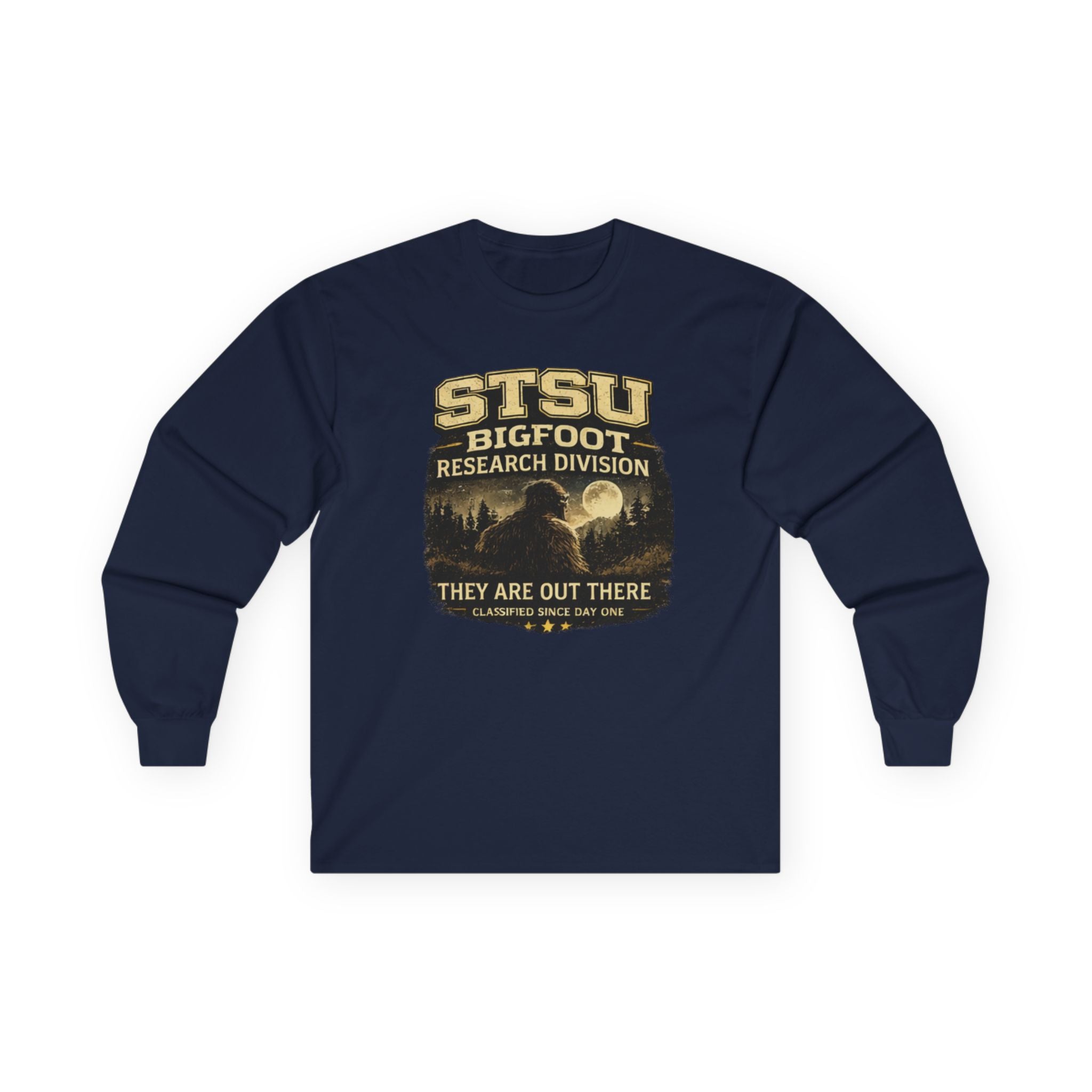 Squatchitis Top Secret University Research Dept. Long Sleeve Tee