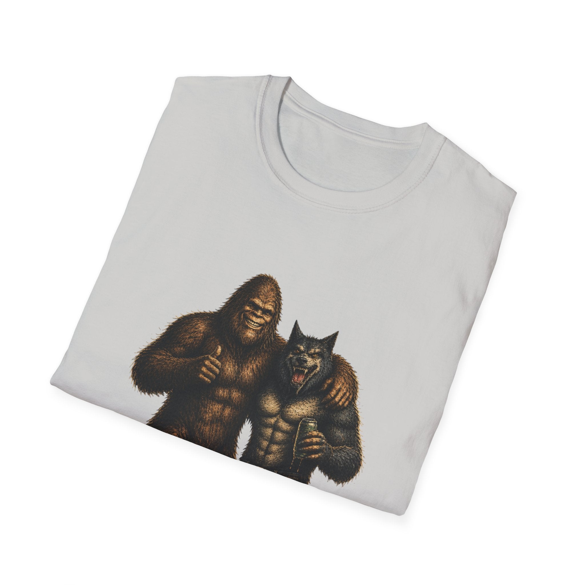 Bigfoot & Dogman Best Buds T-Shirt