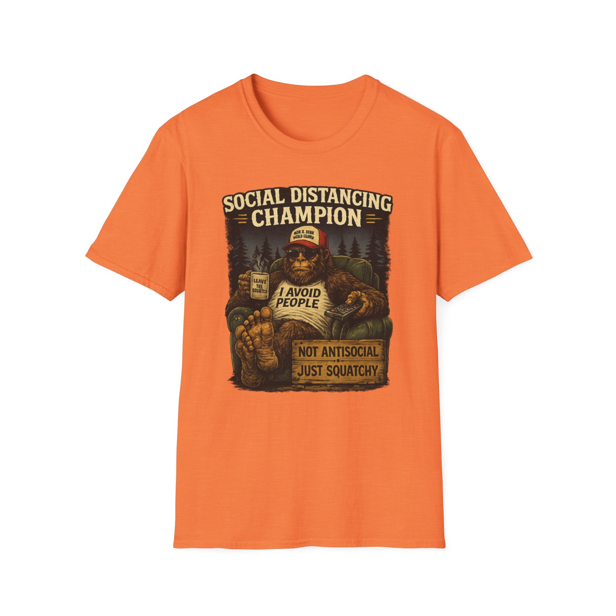 Bigfoot, I Avoid People, Not Antisocial — Just Squatchy T-Shirt