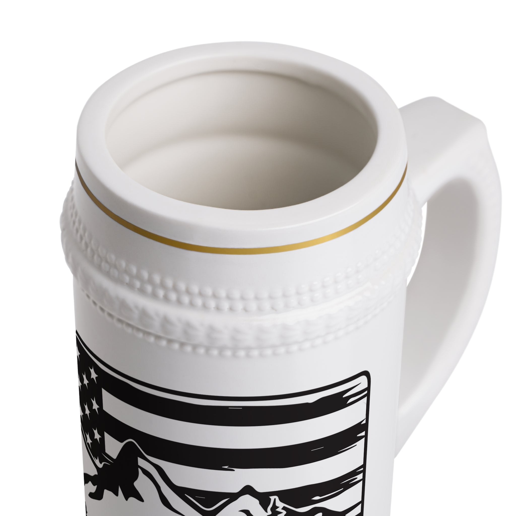 Bigfoot State Beer Stein Mug — Novelty Sasquatch Beer Stein