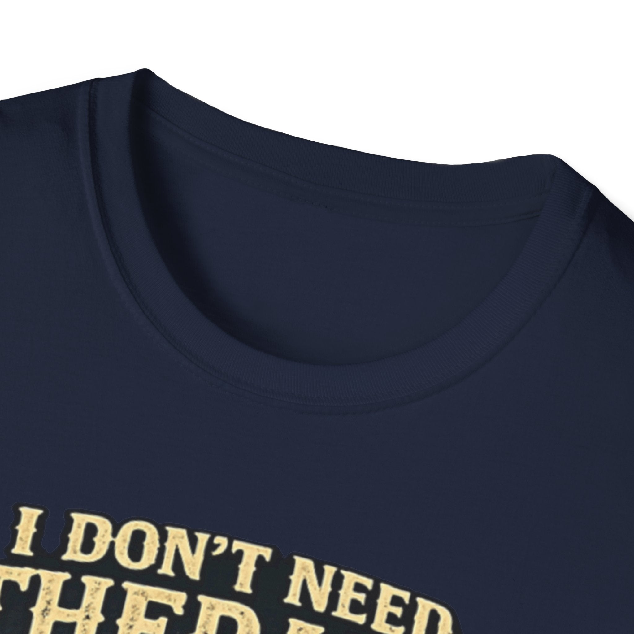 Bigfoot Camping T-Shirt — "I Don't Need Therapy, I Just Need to Go Camping"