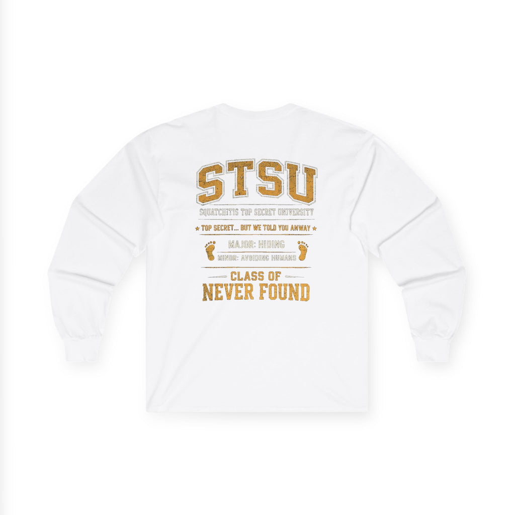Squatchitis Top Secret University Research Dept. Long Sleeve Tee