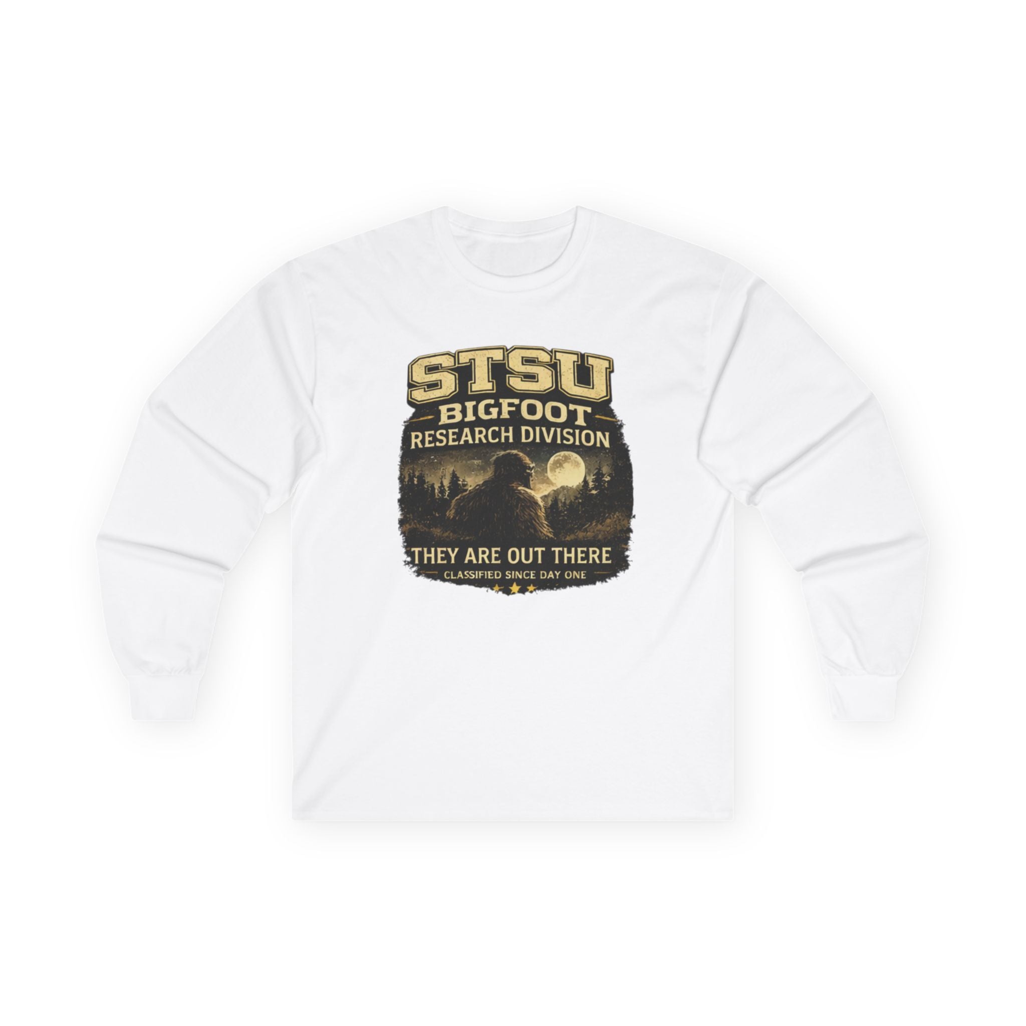 Squatchitis Top Secret University Research Dept. Long Sleeve Tee