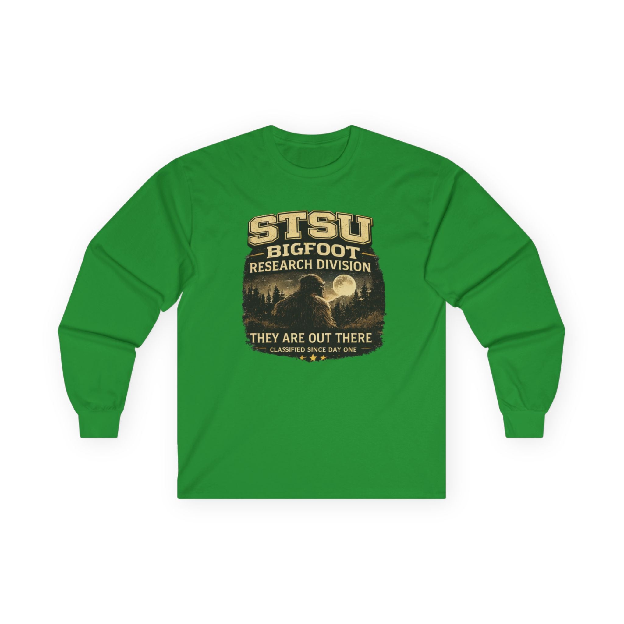 Squatchitis Top Secret University Research Dept. Long Sleeve Tee