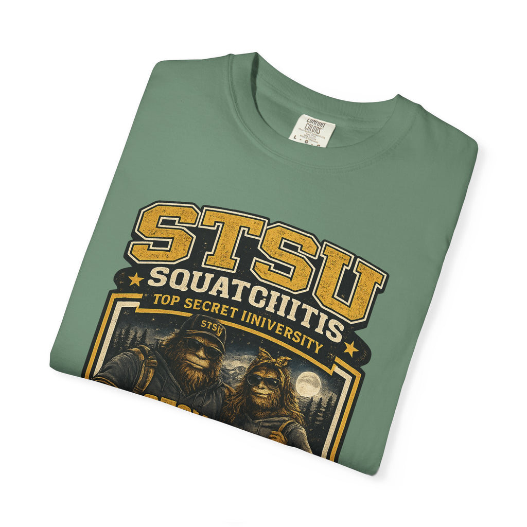 Bigfoot Sasquatch University family Shirt | Squatchitis Top Secret College Tee