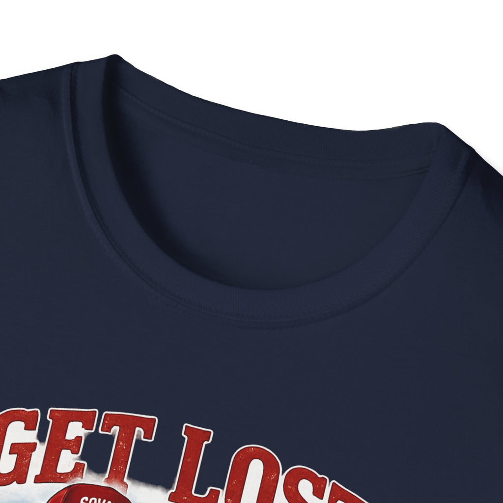 Lost in the Right Direction Bigfoot with Bear Buddy T-Shirt