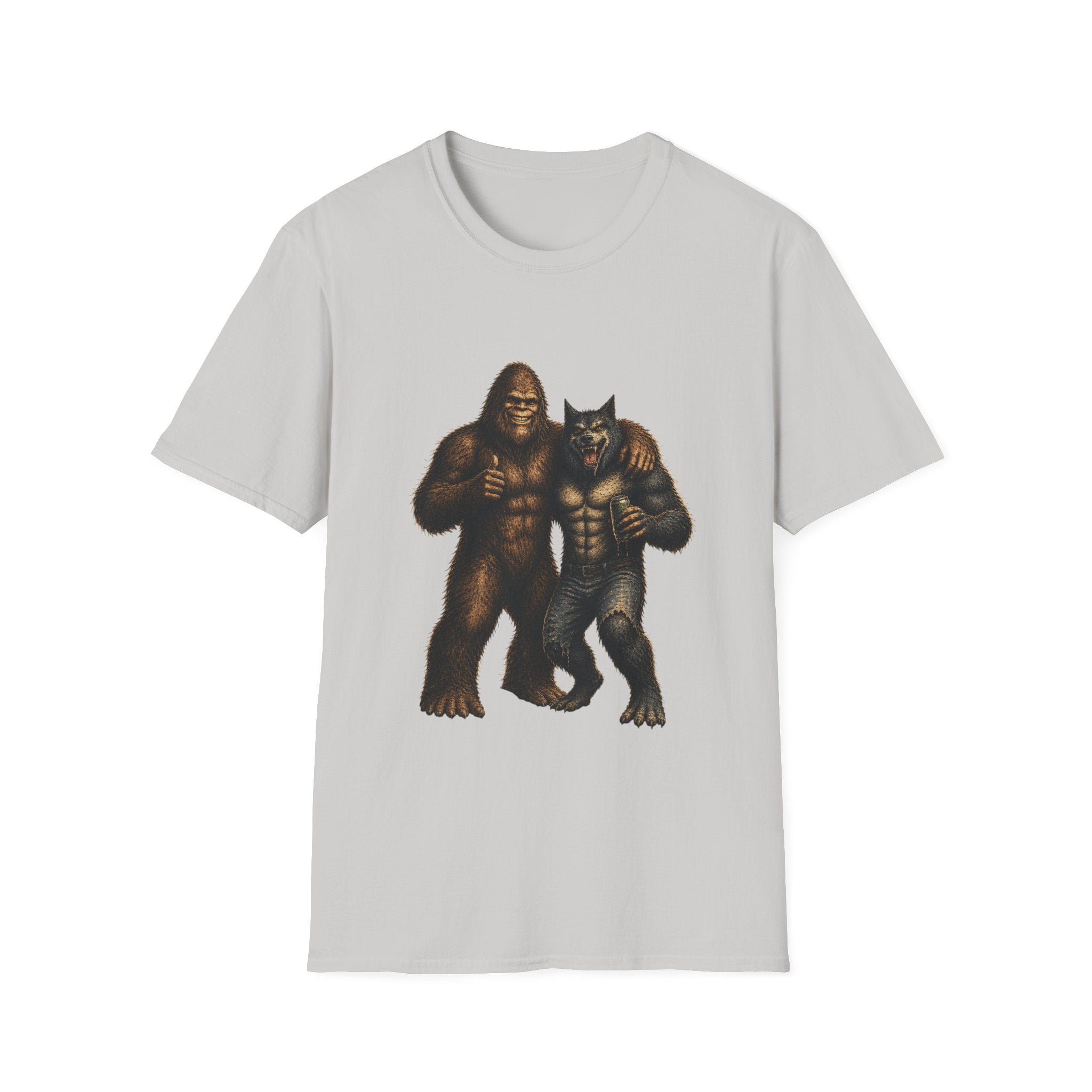 Bigfoot & Dogman Best Buds T-Shirt