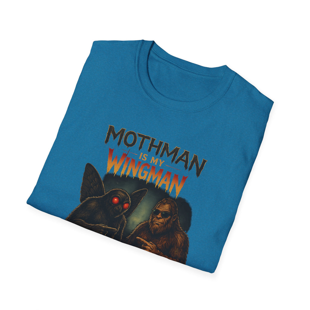 Bigfoot & Mothman Tee — Cryptid Duo Graphic T-Shirt