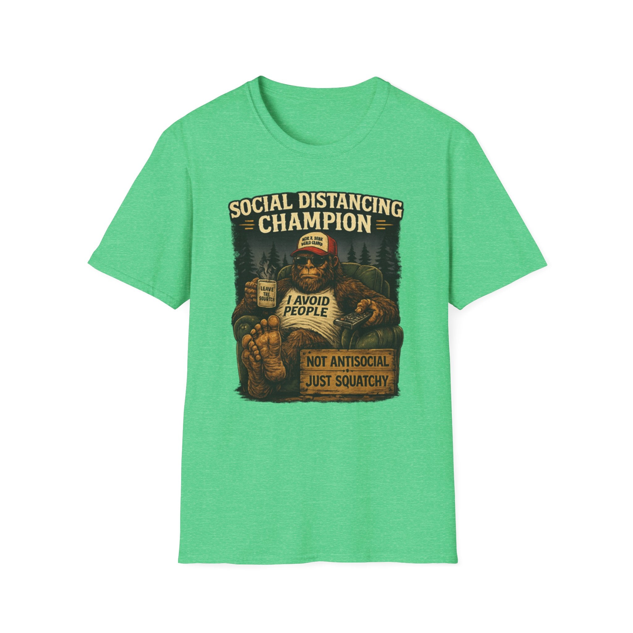 Bigfoot, I Avoid People, Not Antisocial — Just Squatchy T-Shirt