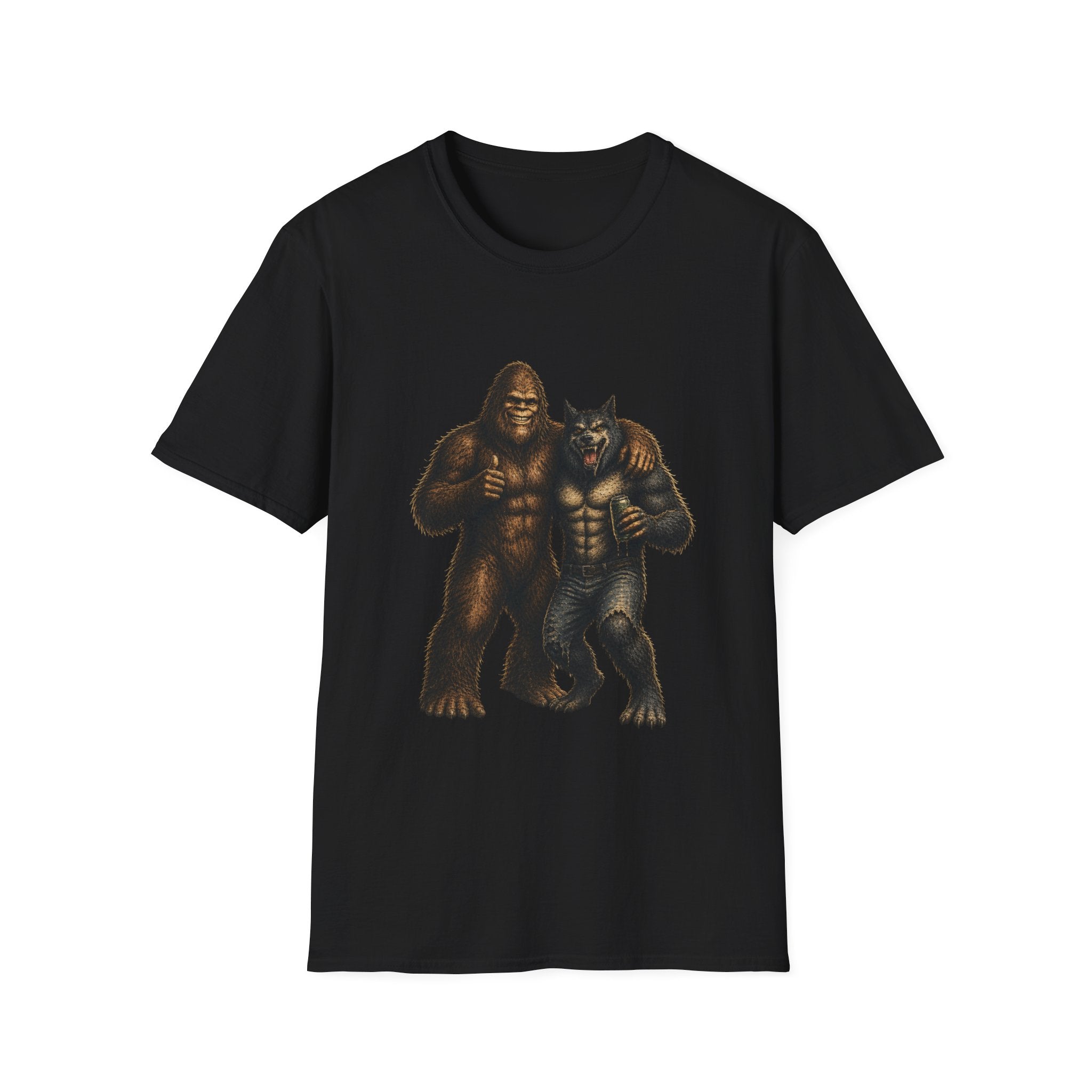 Bigfoot & Dogman Best Buds T-Shirt