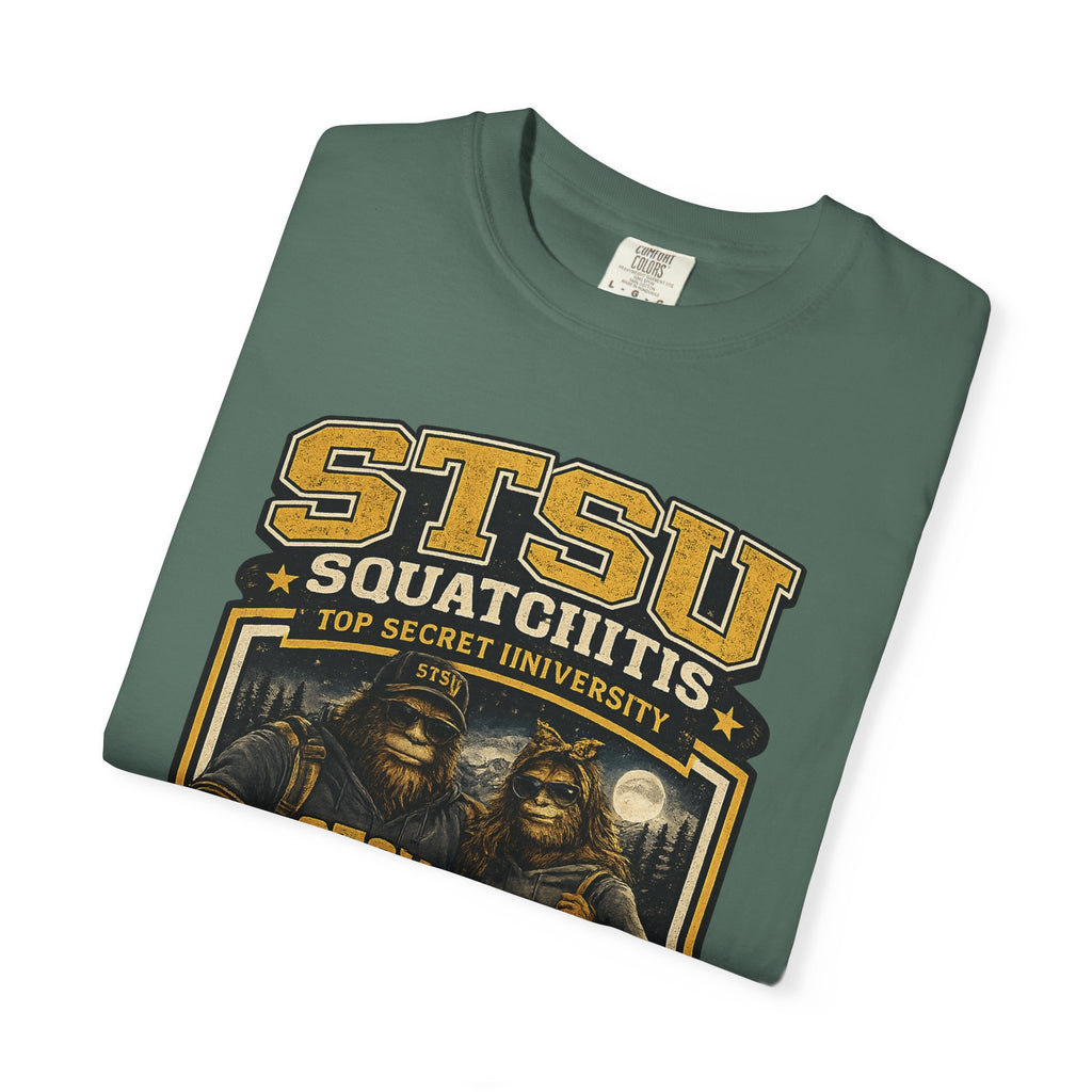 Bigfoot Sasquatch University family Shirt | Squatchitis Top Secret College Tee