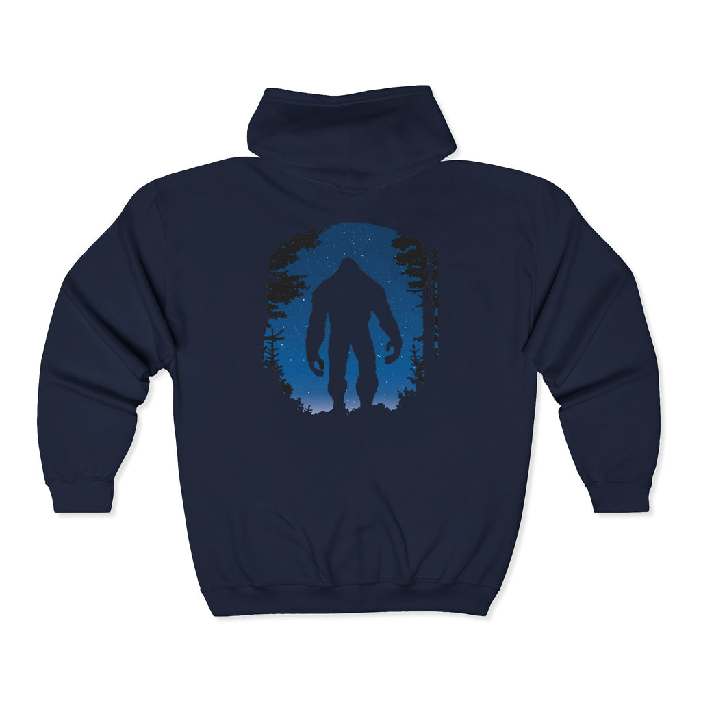 Bigfoot evening - Heavy Blend™ Full Zip Hooded Sweatshirt
