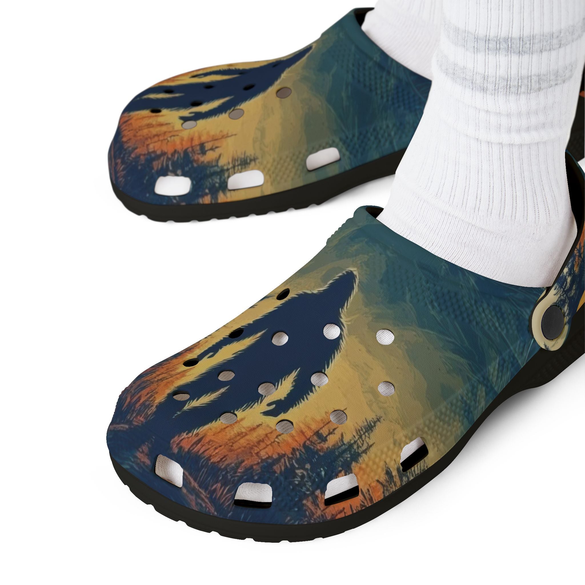 Bigfoot EVA Foam Rubber Shoes (AOP)