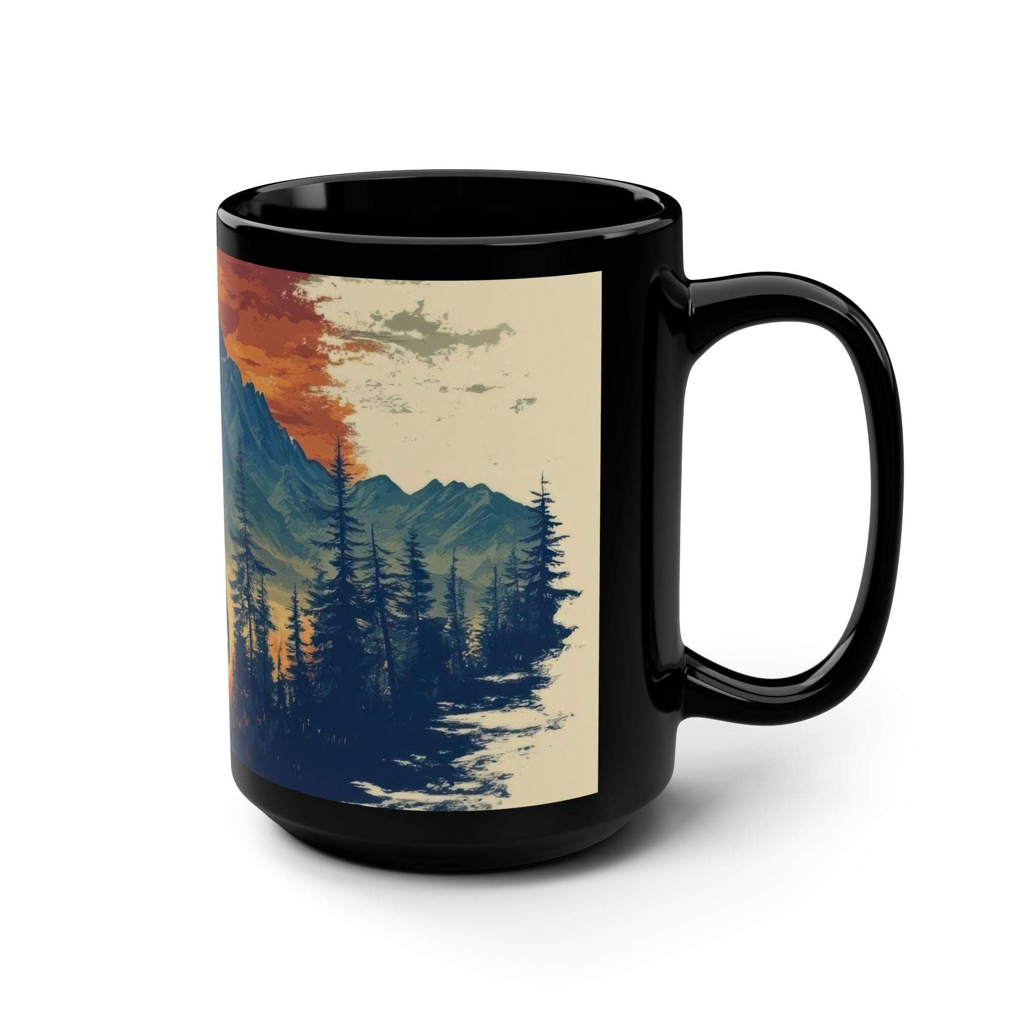 Bigfoot, Sasquatch, Bigfoot gifts, Bigfoot cup, Bigfoot mug, Coffee Mugs, 15oz