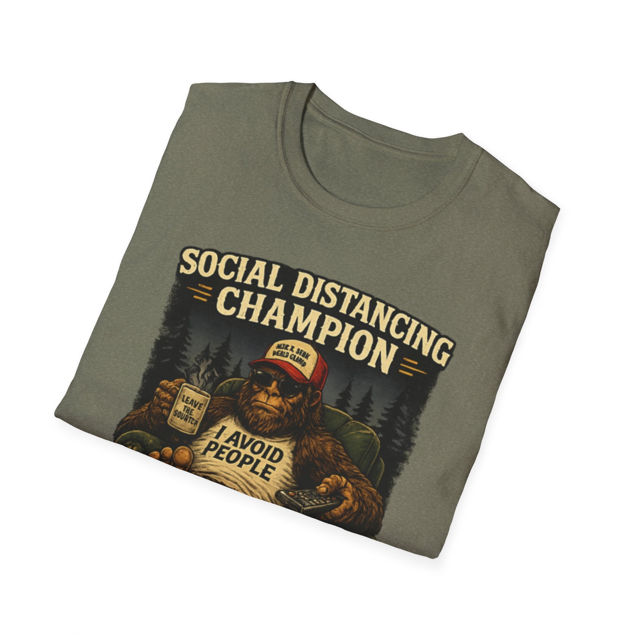 Bigfoot, I Avoid People, Not Antisocial — Just Squatchy T-Shirt