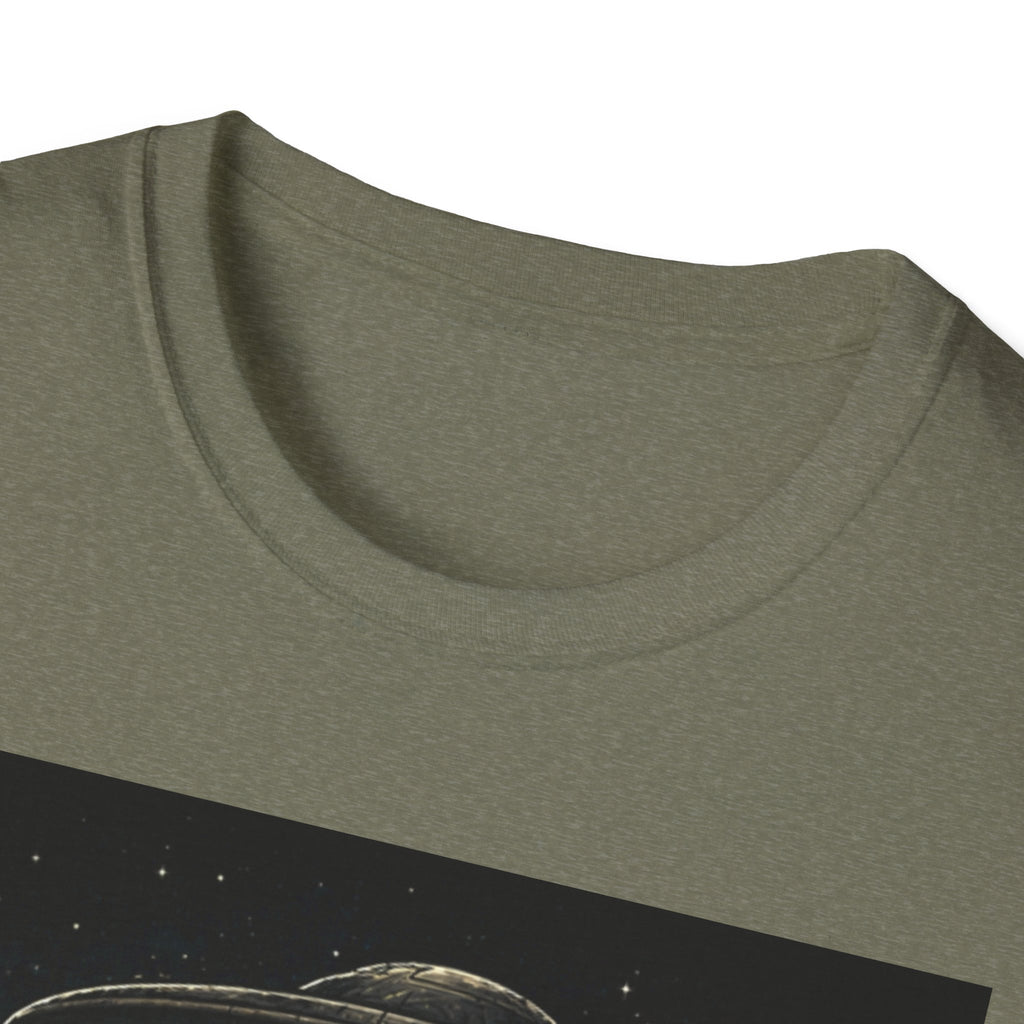 Bigfoot Abducted by UFO T-Shirt — Alien Encounter Graphic Tee