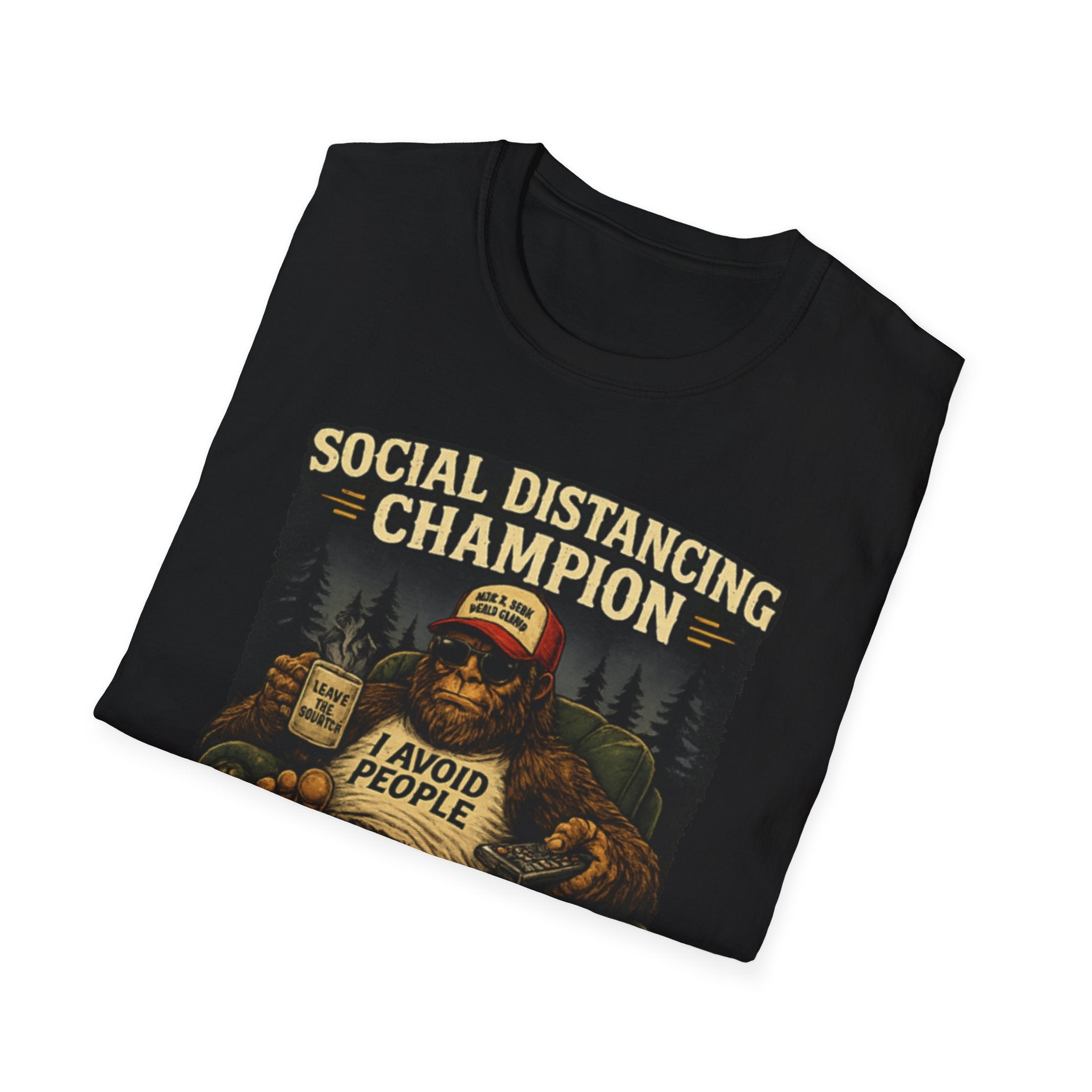 Bigfoot, I Avoid People, Not Antisocial — Just Squatchy T-Shirt
