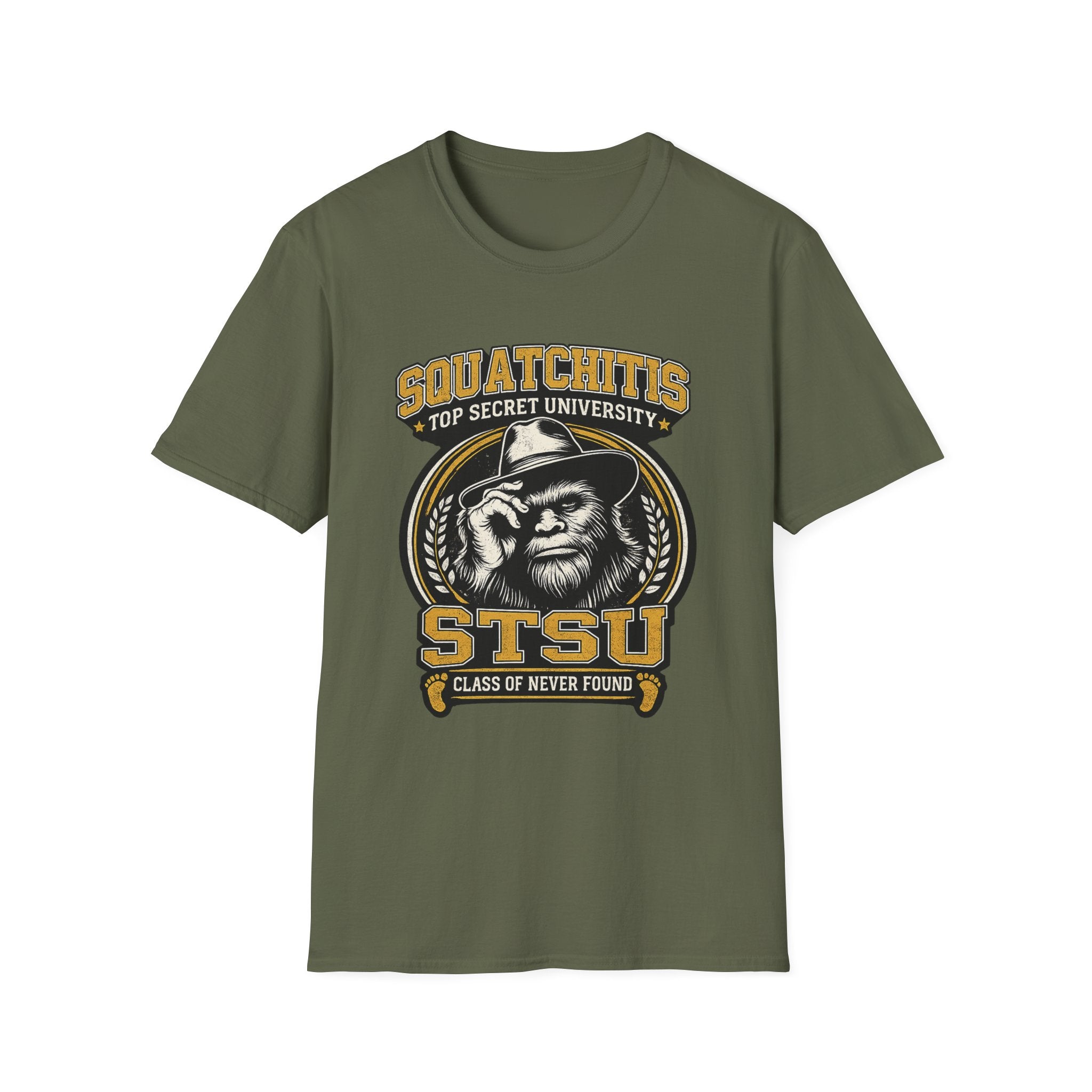 Squatchitis Top Secret University Shirt | T-Shirt