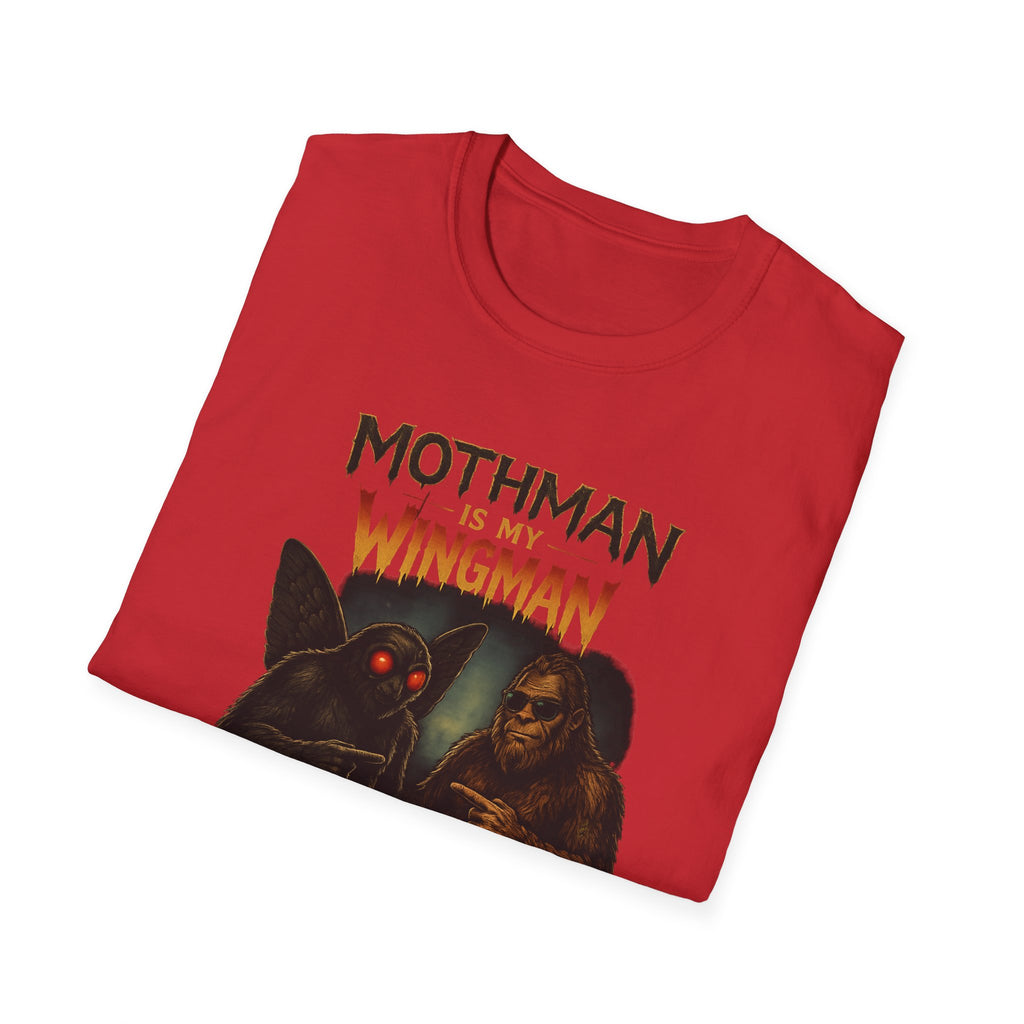 Bigfoot & Mothman Tee — Cryptid Duo Graphic T-Shirt