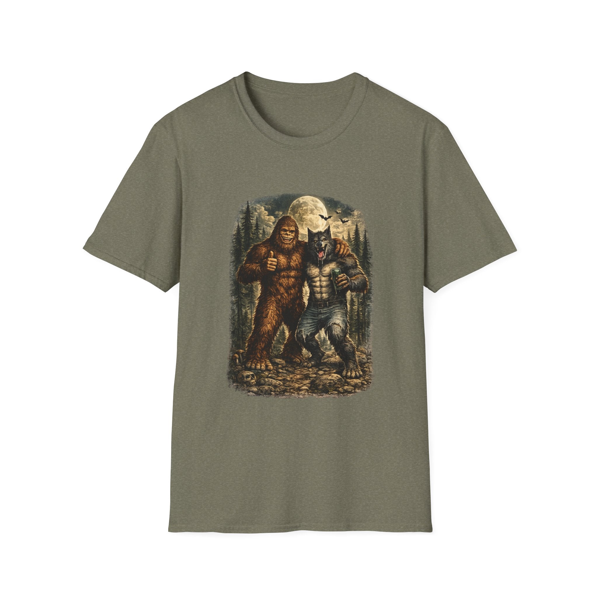 Bigfoot & Dogman Buddy T-Shirt