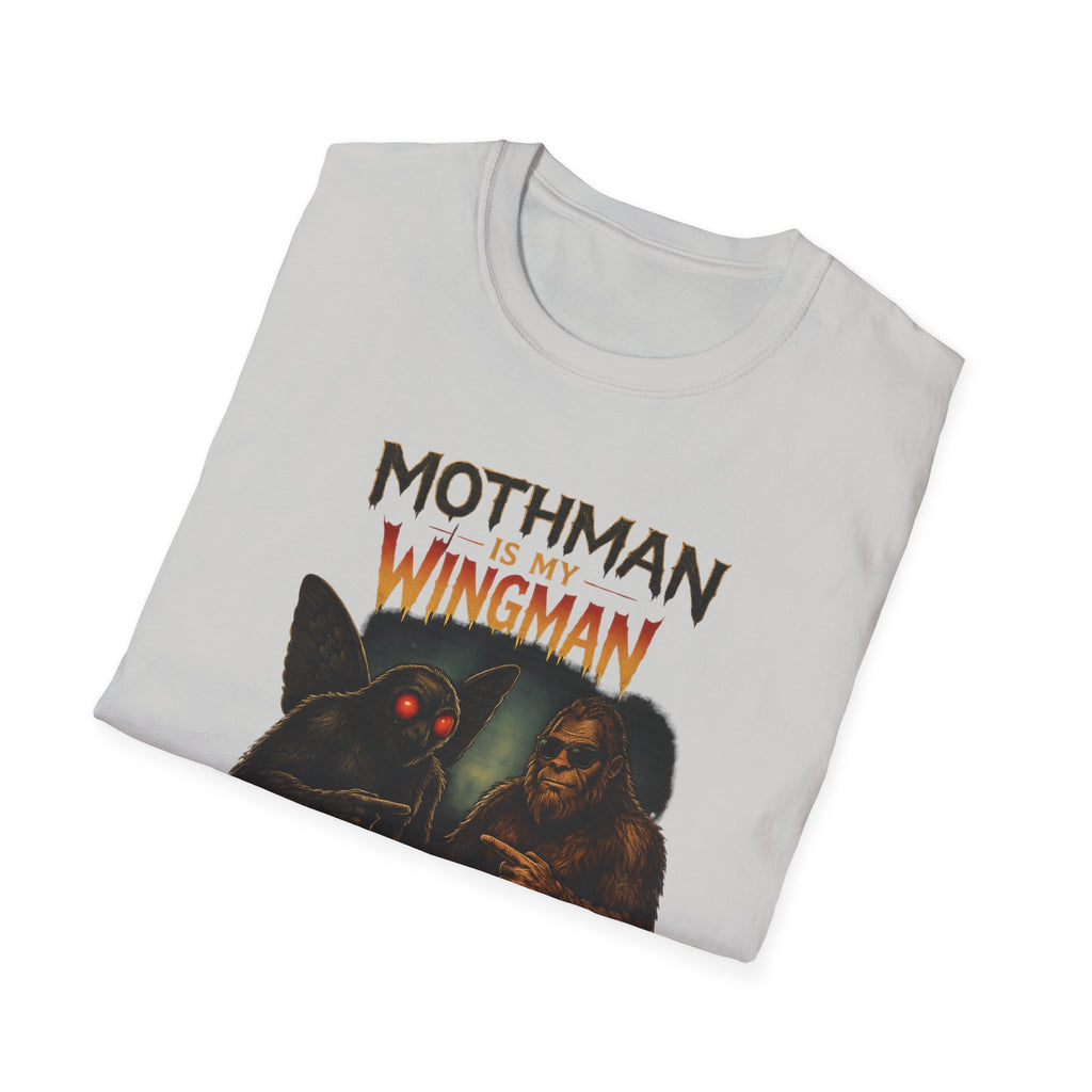 Bigfoot & Mothman Tee — Cryptid Duo Graphic T-Shirt