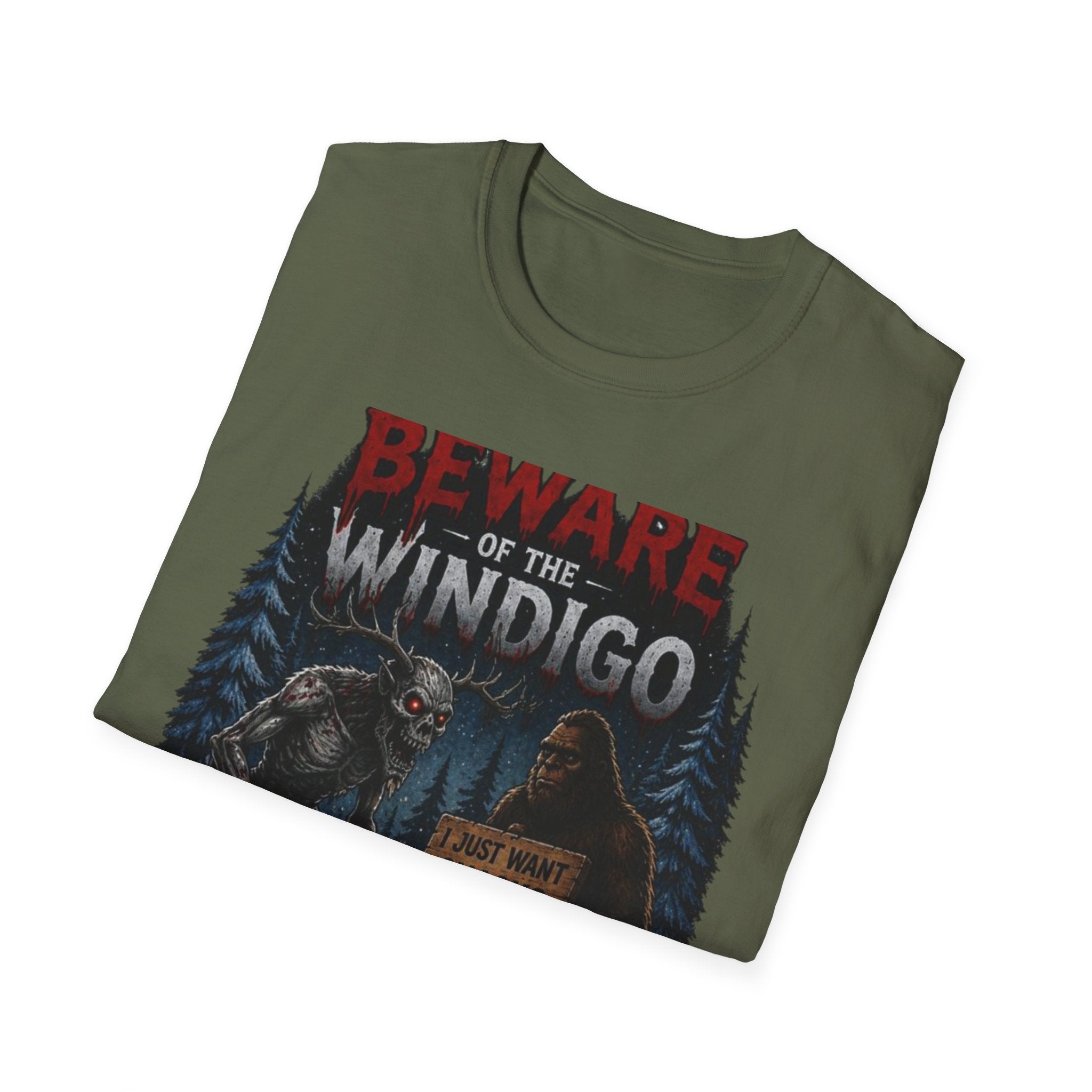 Beware of the Windigo He's Probably Hangry T-Shirt