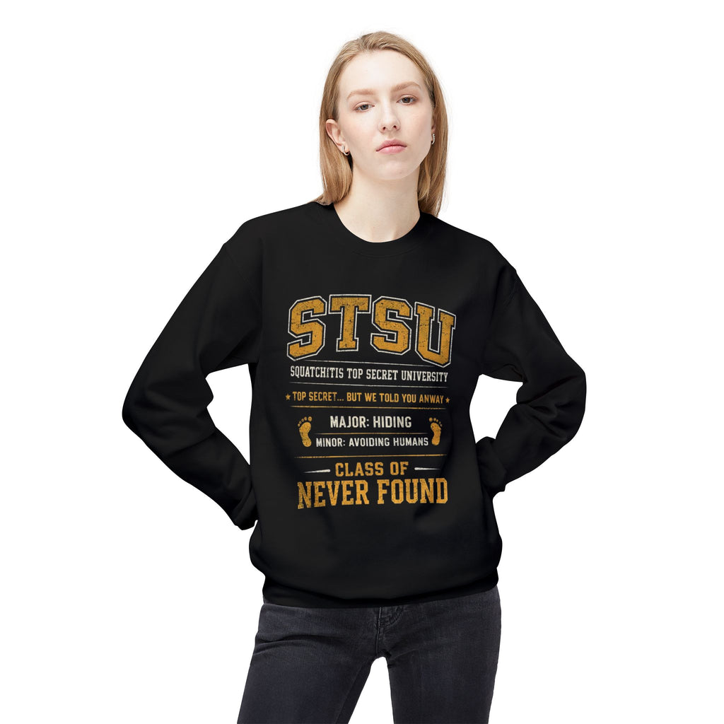 Bigfoot University Squatchitis Sweatshirt | STSU Top Secret  Sweatshirt