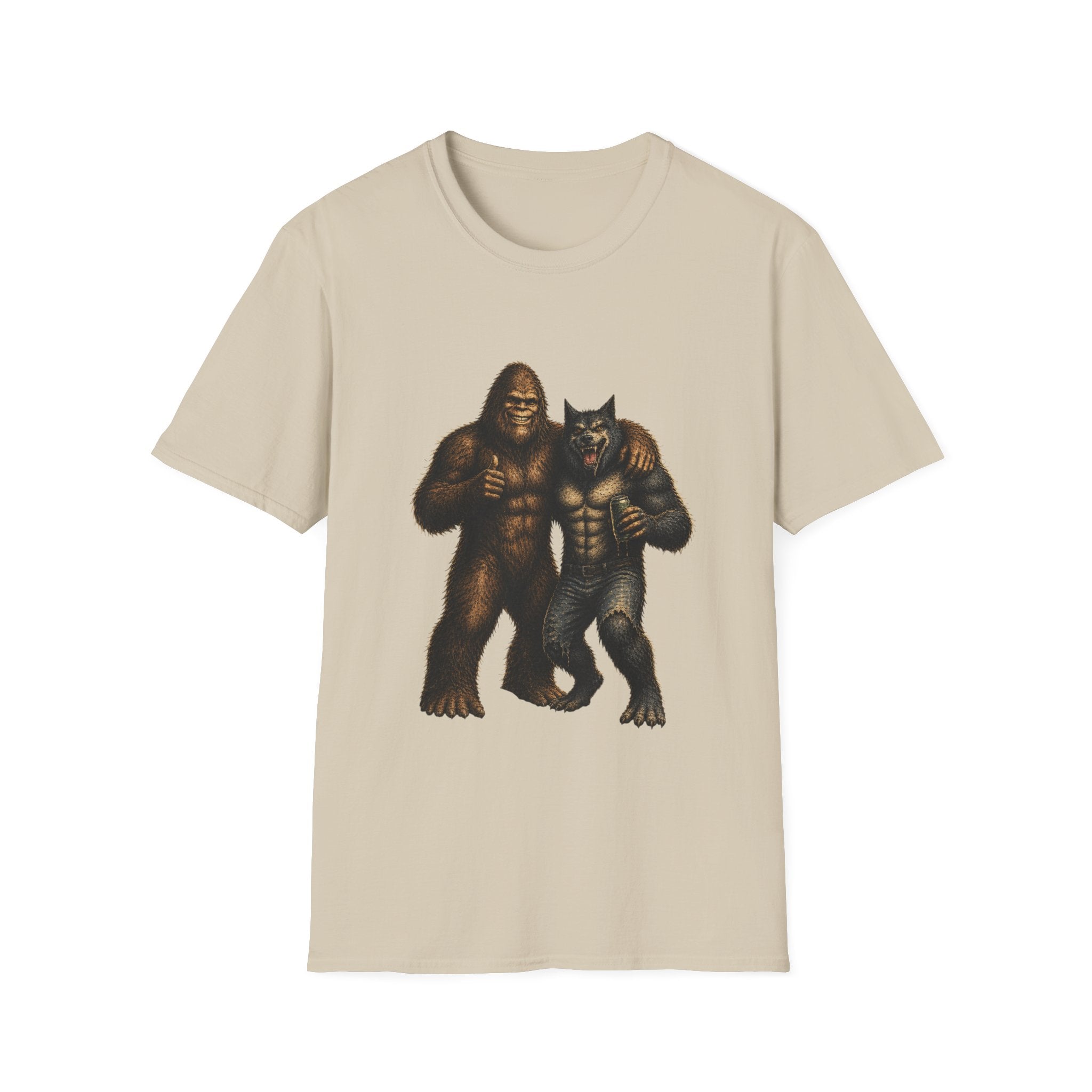 Bigfoot & Dogman Best Buds T-Shirt